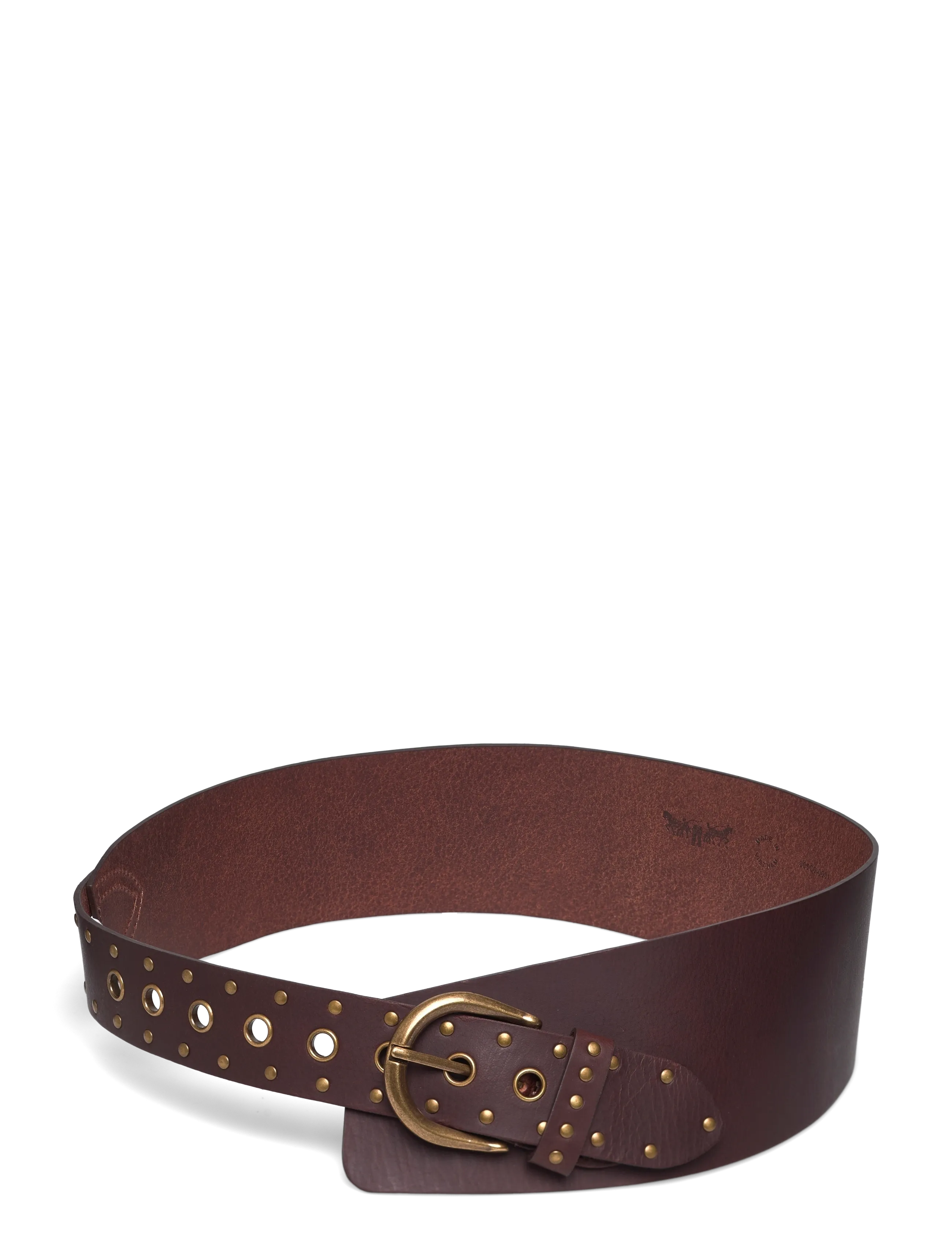 LEVI'S Buckle Up Wide Gürtel Chocolate Braun - S - Damen