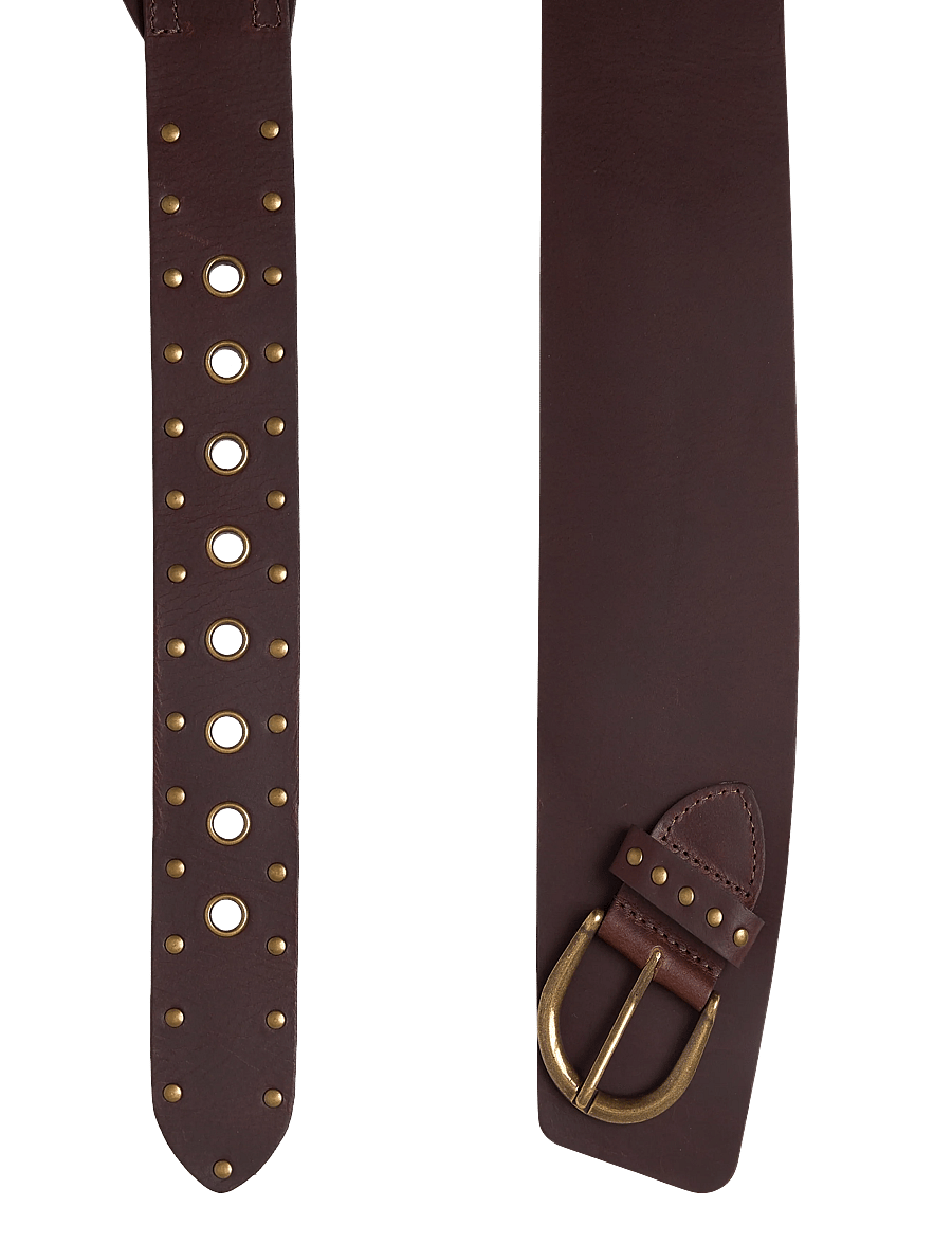 Levi's® - BUCKLE UP WIDE BELT CHOCOLATE - læderbælter - browns - 2