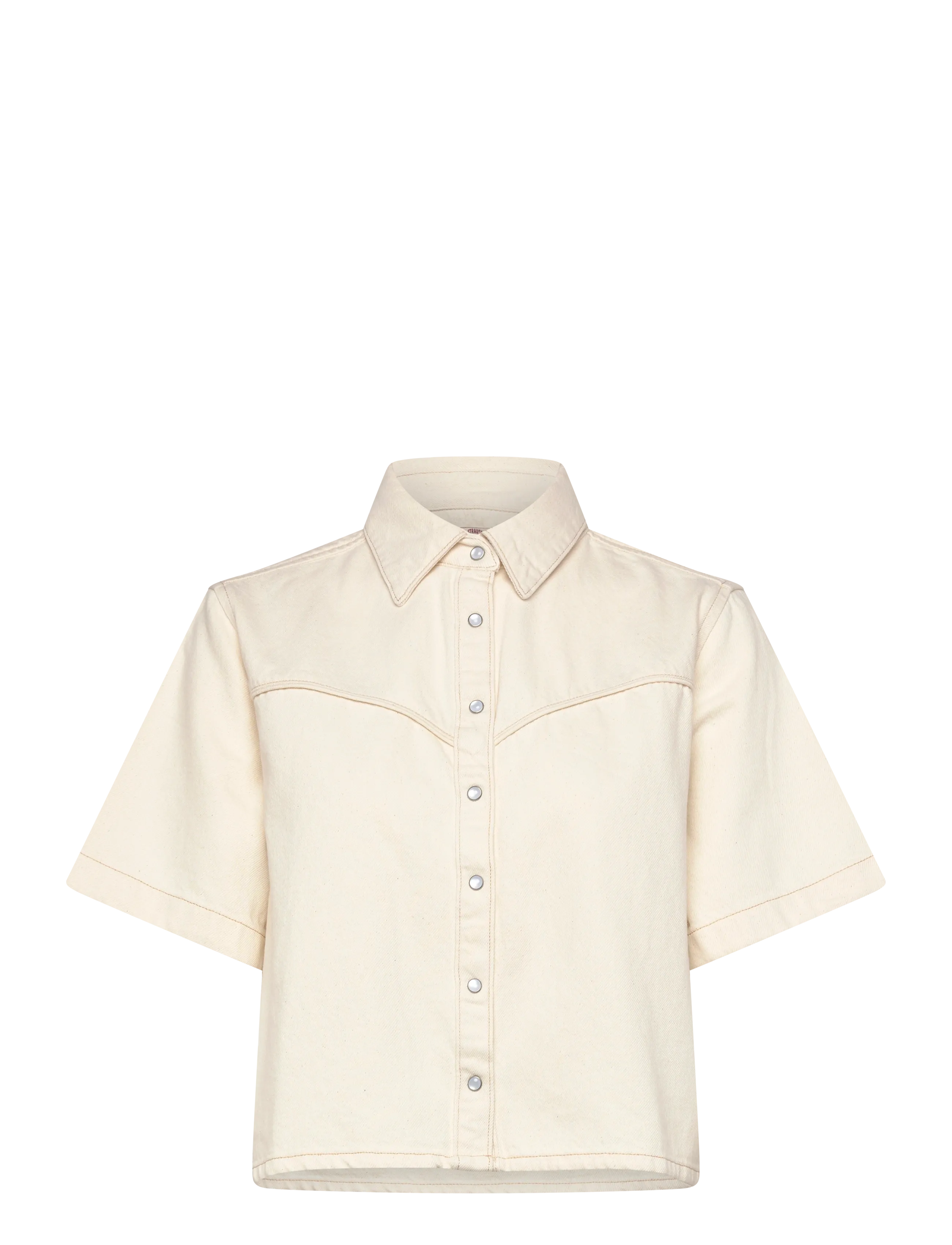 LEVI'S Logan Ss Denim Shirt Truth Sli Cream - M - Damen