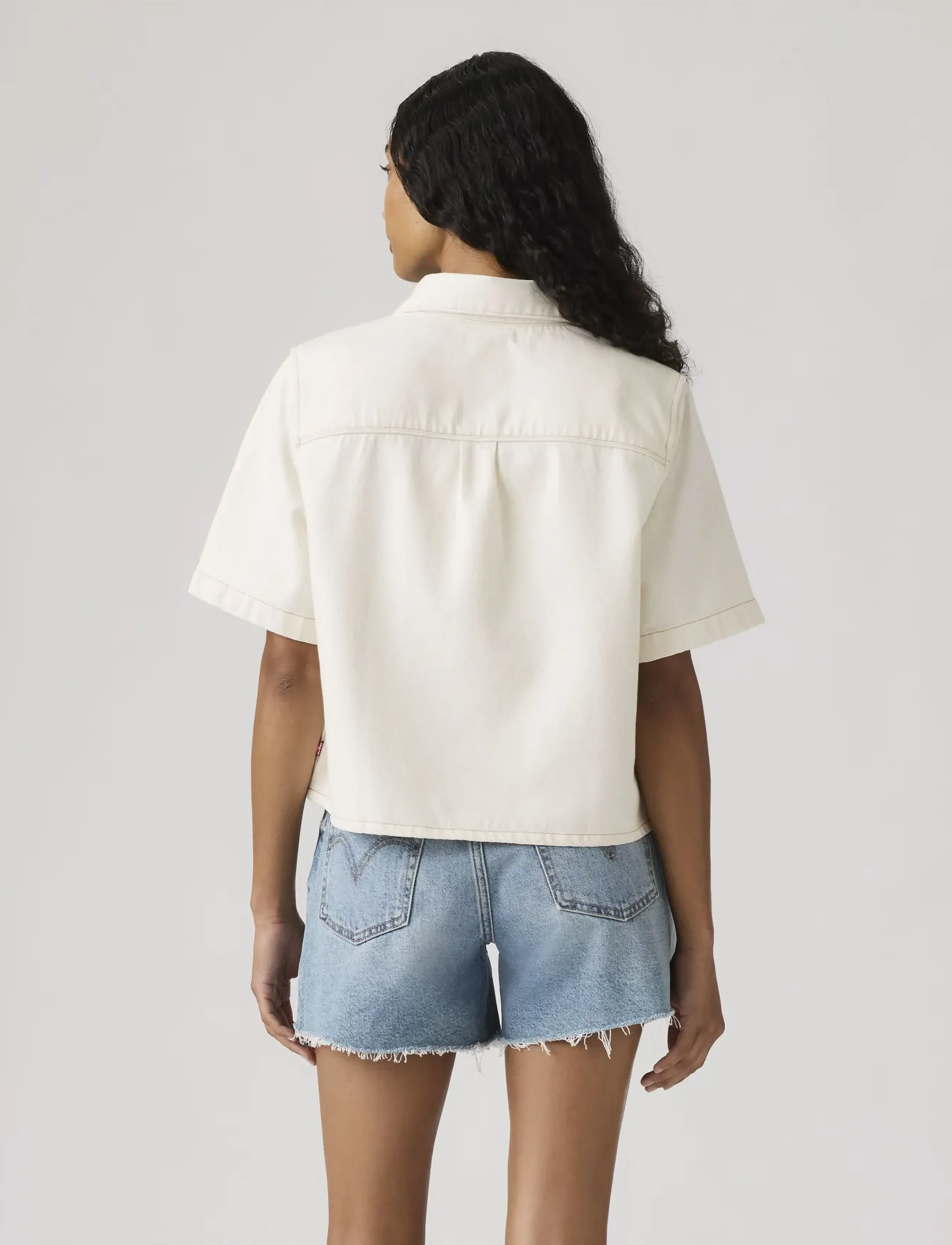 Levi's® - LOGAN SS DENIM SHIRT TRUTH SLI - denimskjorter - whites - 3