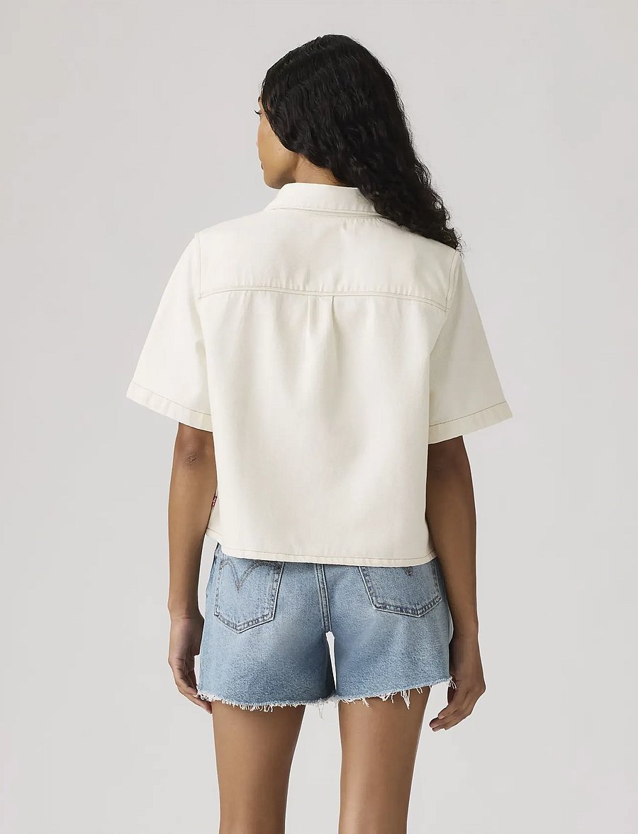 Levi's® - LOGAN SS DENIM SHIRT TRUTH SLI - jeanshemden - whites - 3