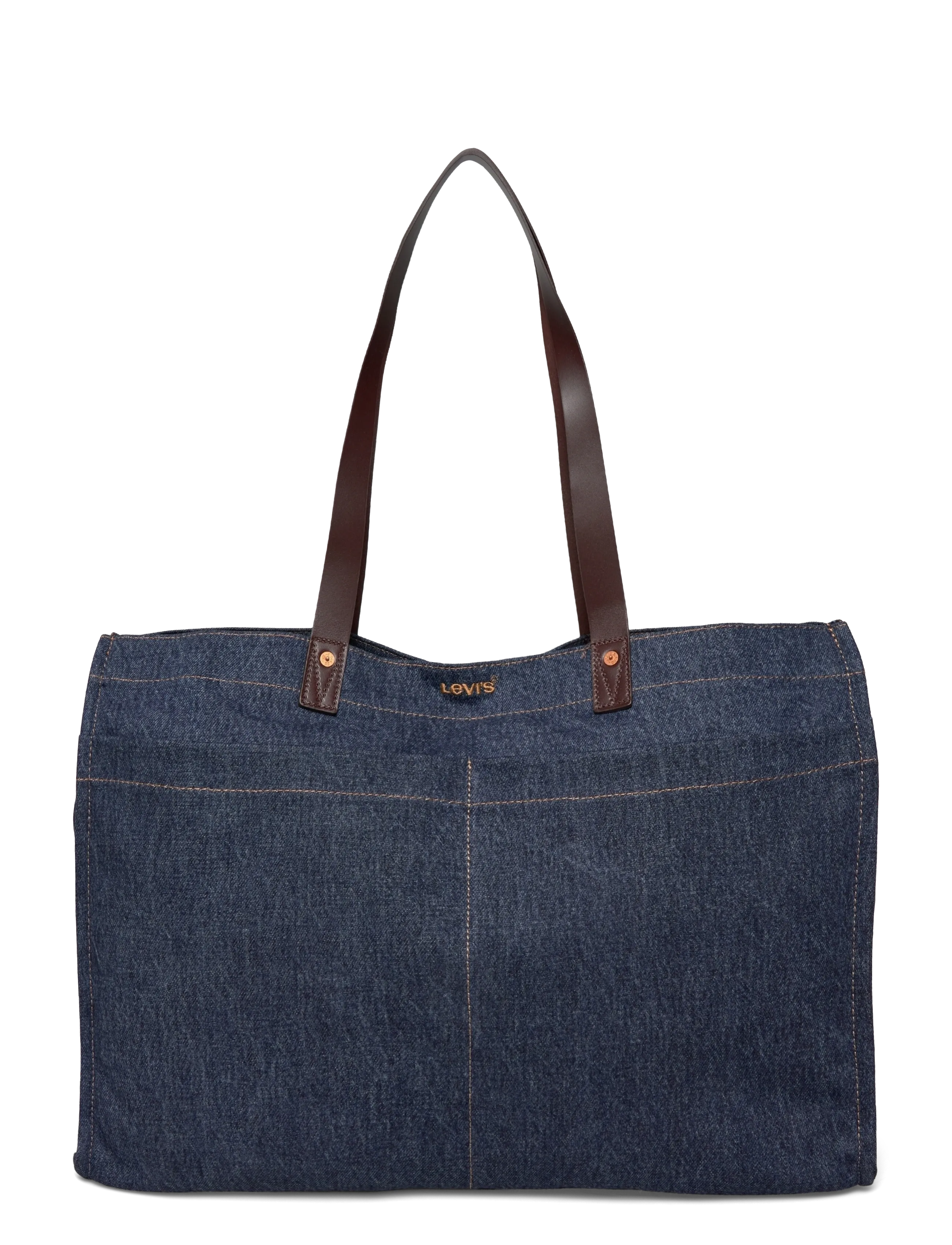 Levi's® - HERITAGE ALL DAY TOTE OCEAN IN - tote bags - dark indigo - flat finish - 2