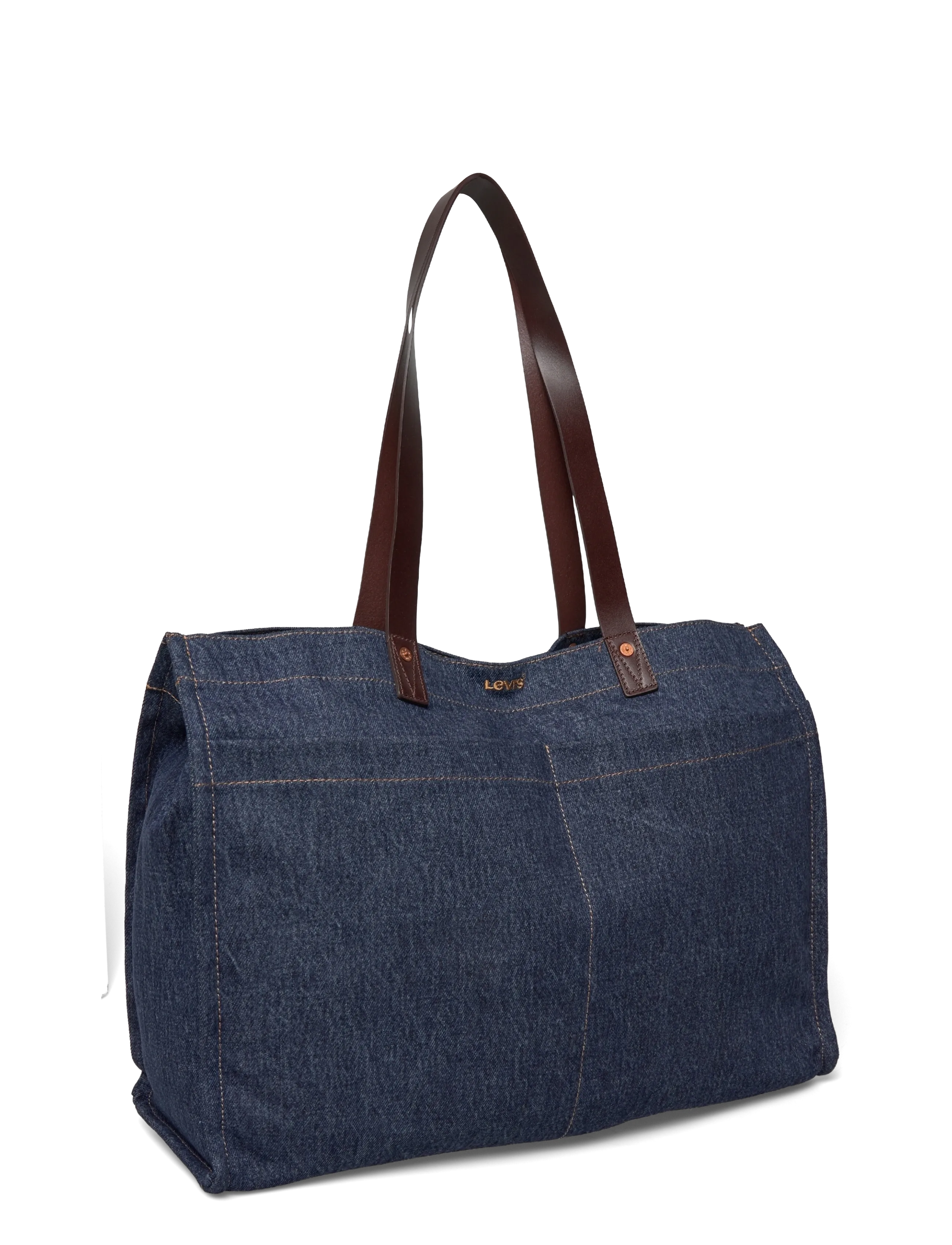 Levi's® - HERITAGE ALL DAY TOTE OCEAN IN - tote bags - dark indigo - flat finish - 3