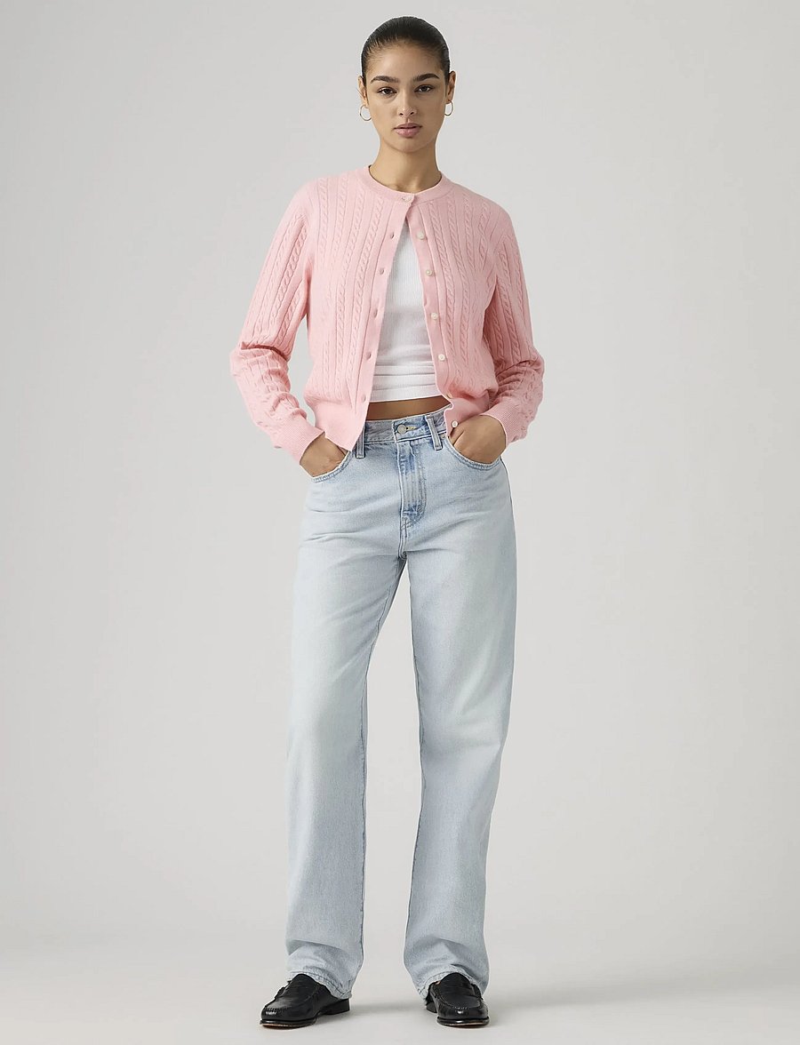 Levi's® - EASY DAD FATE AND DESTINY - raka jeans - light indigo - worn in - 0
