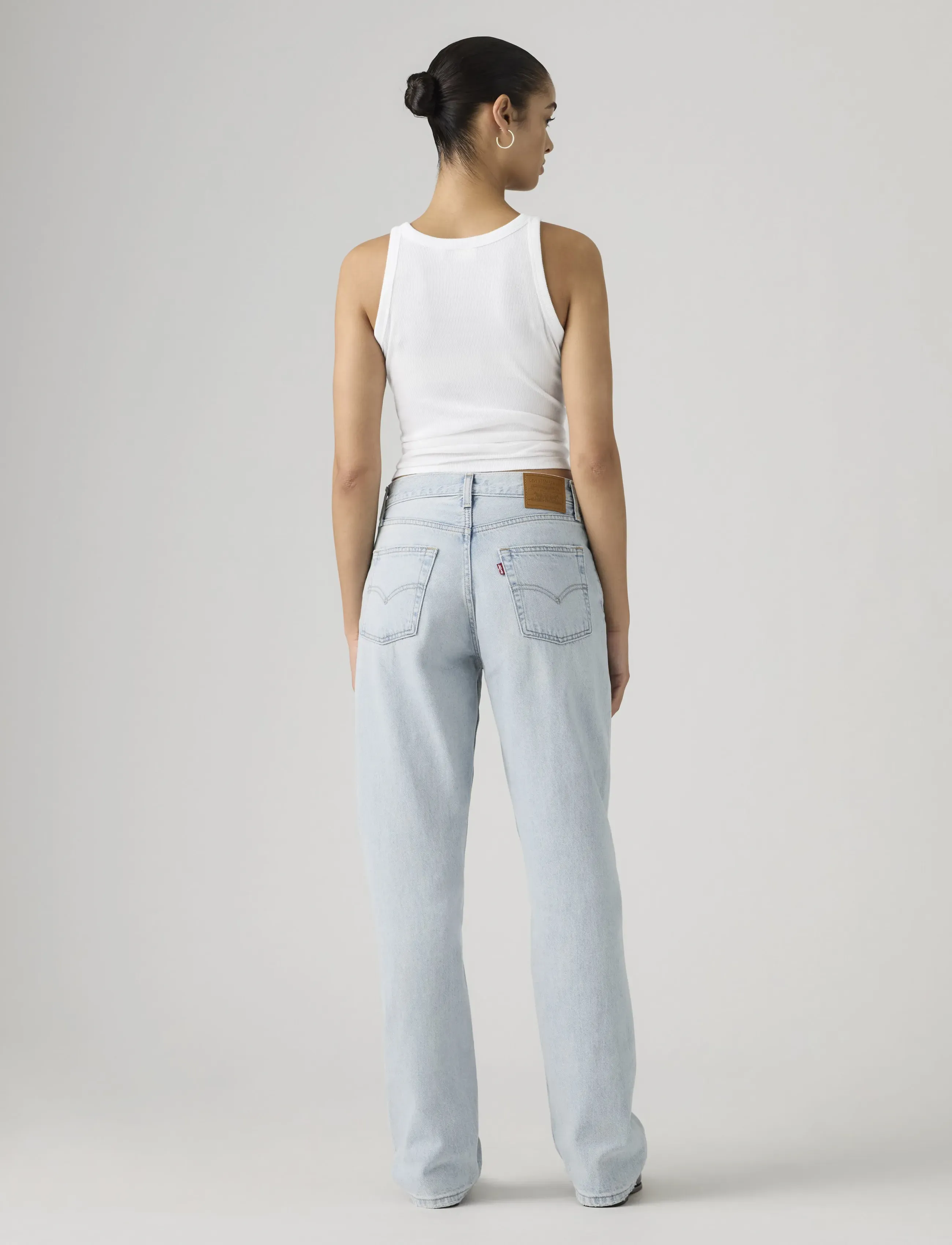 Levi's® - EASY DAD FATE AND DESTINY - raka jeans - light indigo - worn in - 4