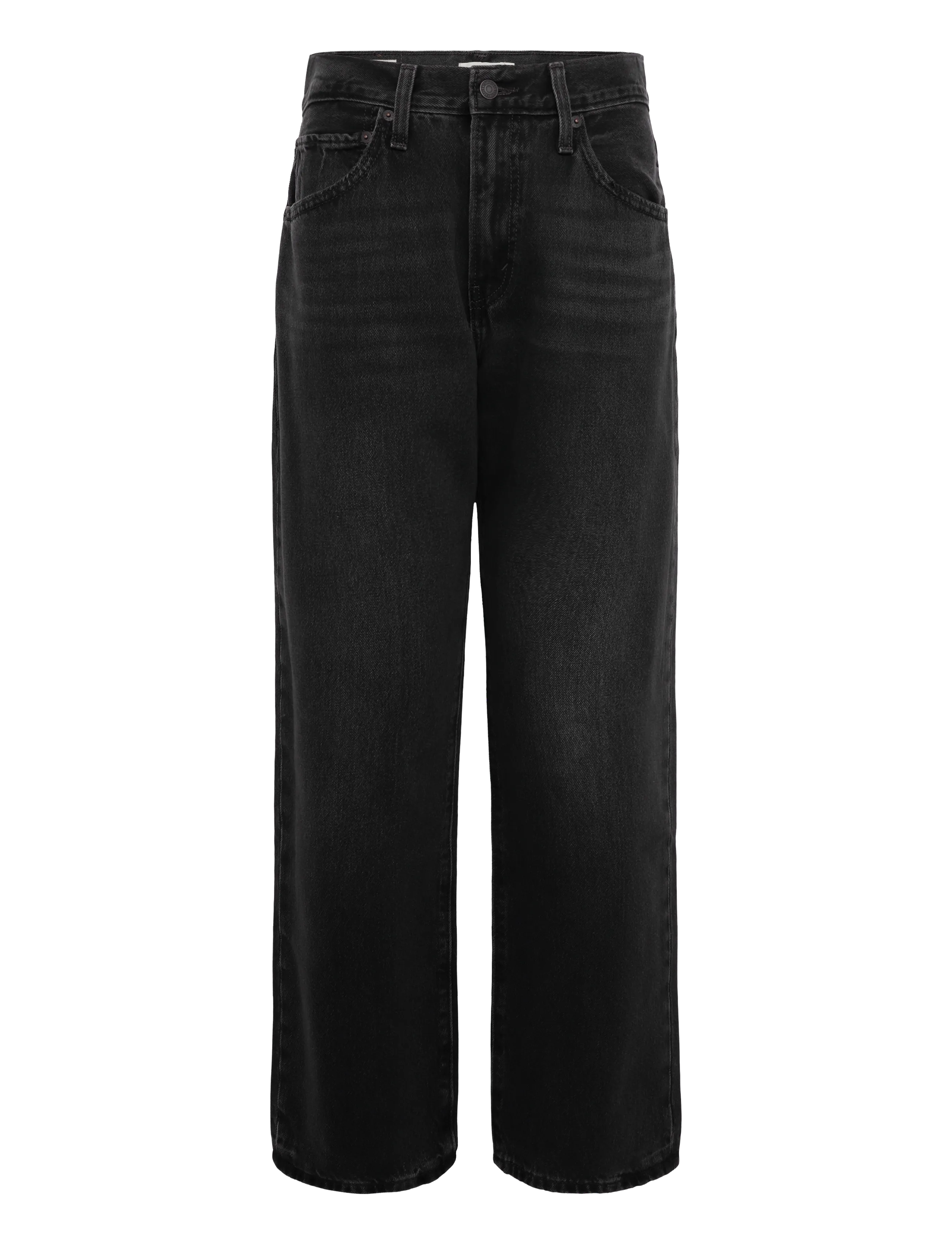 Levi's® EASY DAD REBEL EDGE - Laia säärega teksad - BLACKS / black
