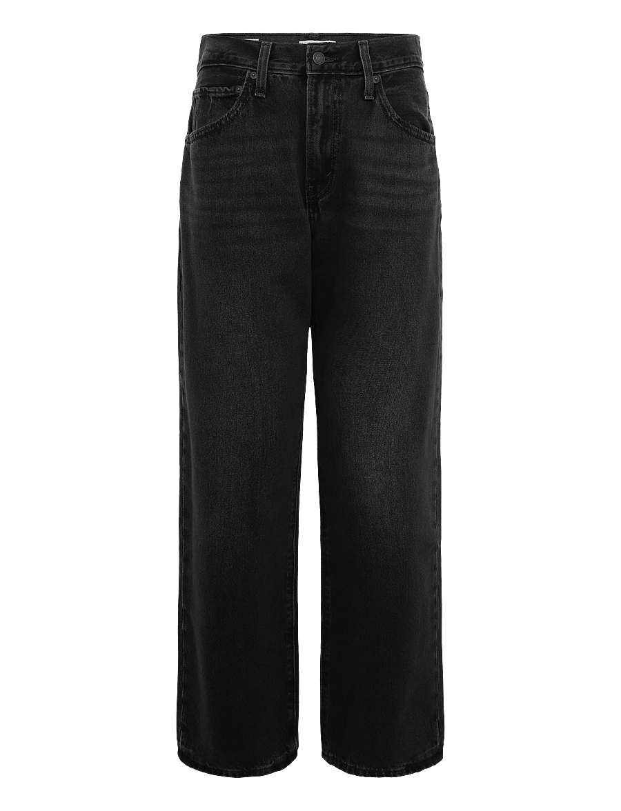 Levi's® - EASY DAD REBEL EDGE - hosen mit weitem bein - blacks - 0