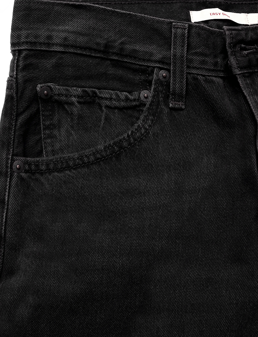 Levi's® - EASY DAD REBEL EDGE - hosen mit weitem bein - blacks - 2