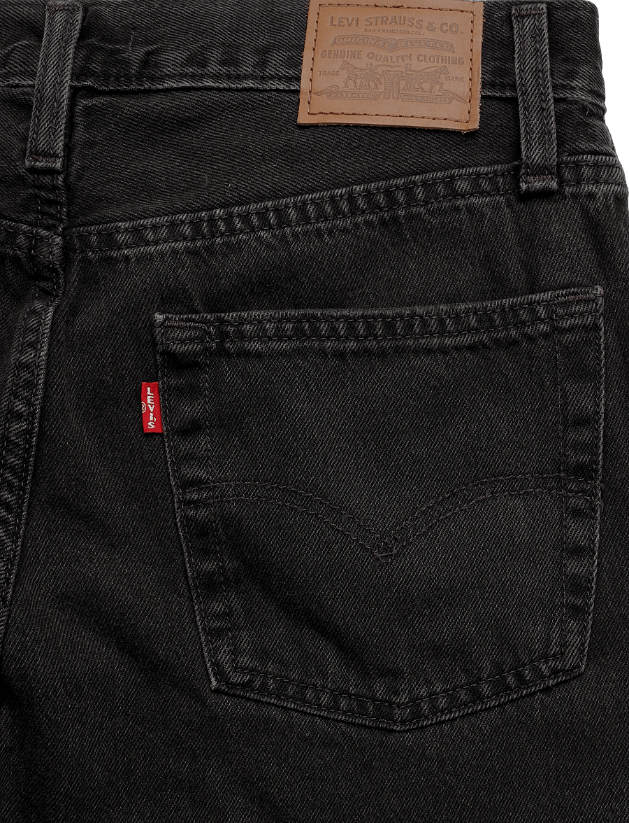 Levi's® - EASY DAD REBEL EDGE - hosen mit weitem bein - blacks - 4