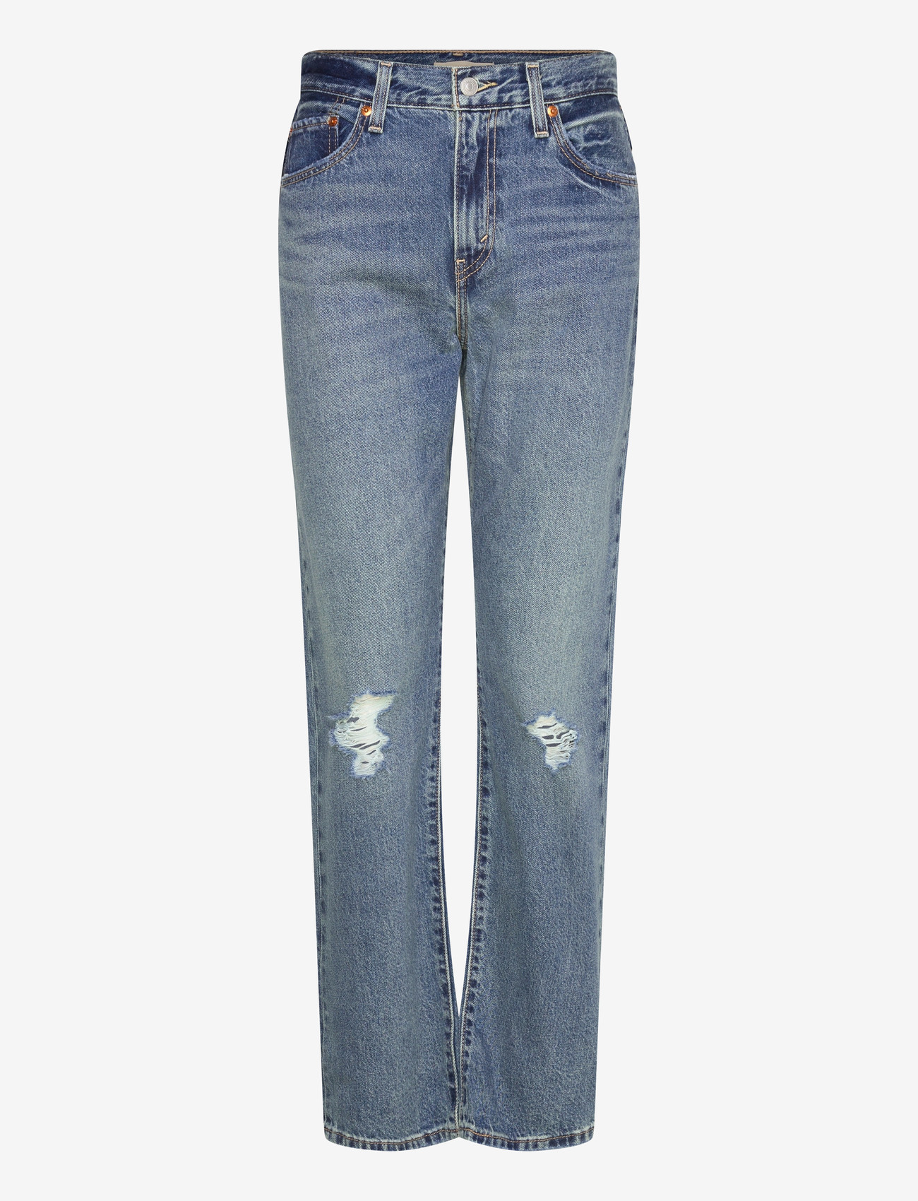 Levi's® - EASY DAD GORGEOUS GAL - mom džinsai - med indigo - worn in - 1