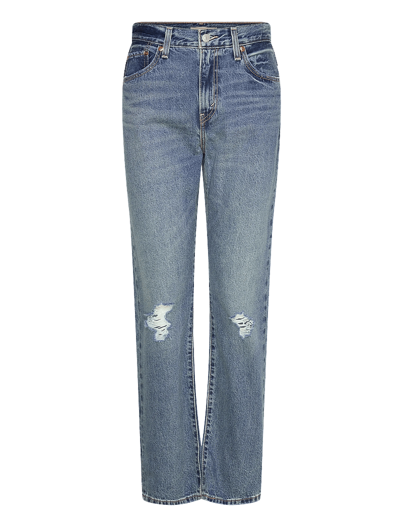 Levi's® - EASY DAD GORGEOUS GAL - mom džinsai - med indigo - worn in - 1