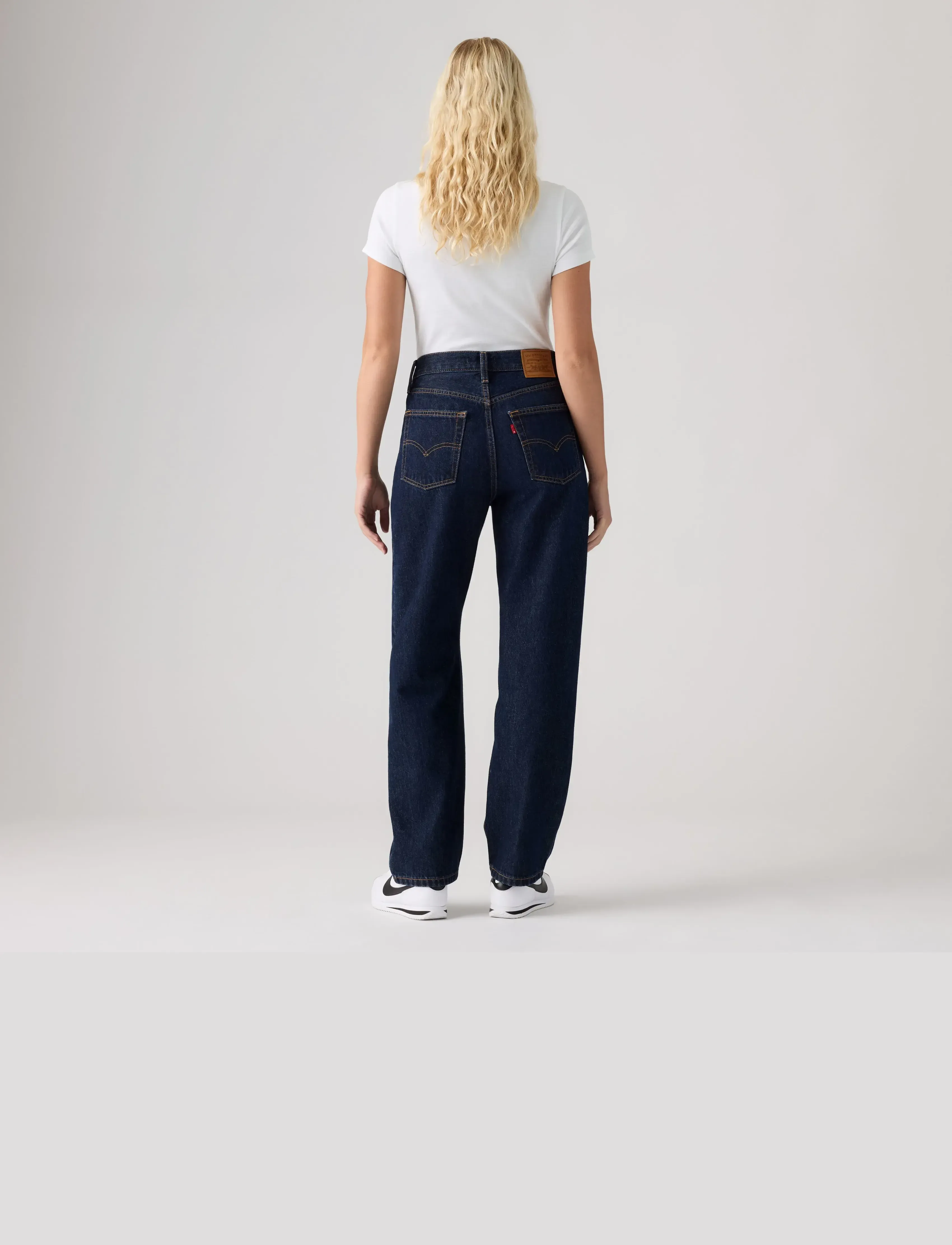 Levi's® - EASY DAD SHADED VIEW - mom jeans - dark indigo - flat finish - 4