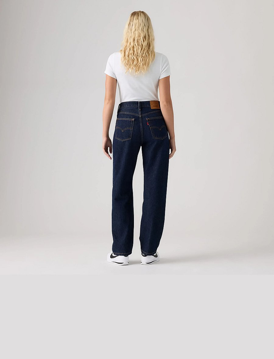 Levi's® - EASY DAD SHADED VIEW - mom jeans - dark indigo - flat finish - 4