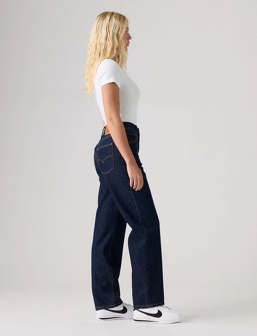 Levi's® - EASY DAD SHADED VIEW - mom jeans - dark indigo - flat finish - 5