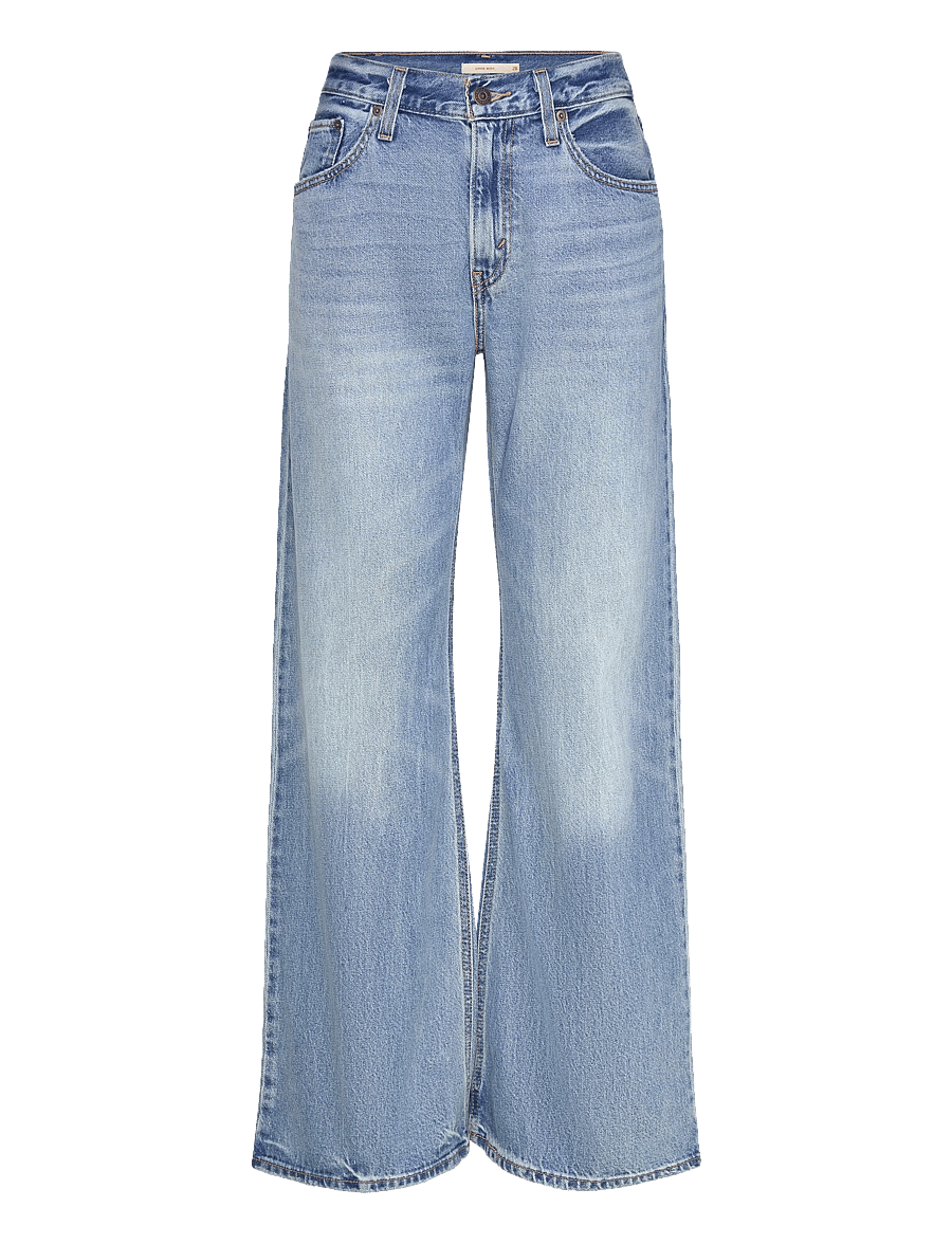 Levi's® - LOOSE BOOT EASY DAYS - hosen mit weitem bein - med indigo - worn in - 1