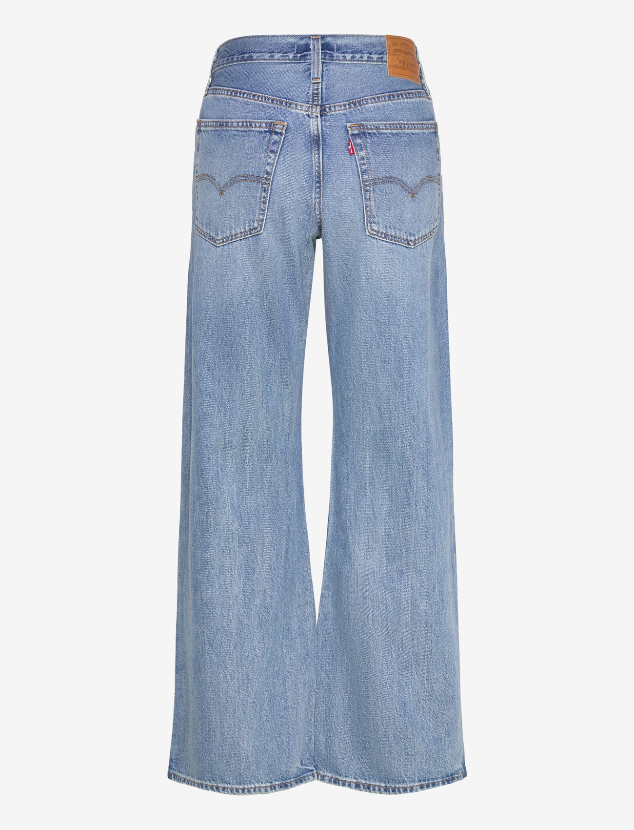 Levi's® - LOOSE BOOT EASY DAYS - wide leg jeans - med indigo - worn in - 2