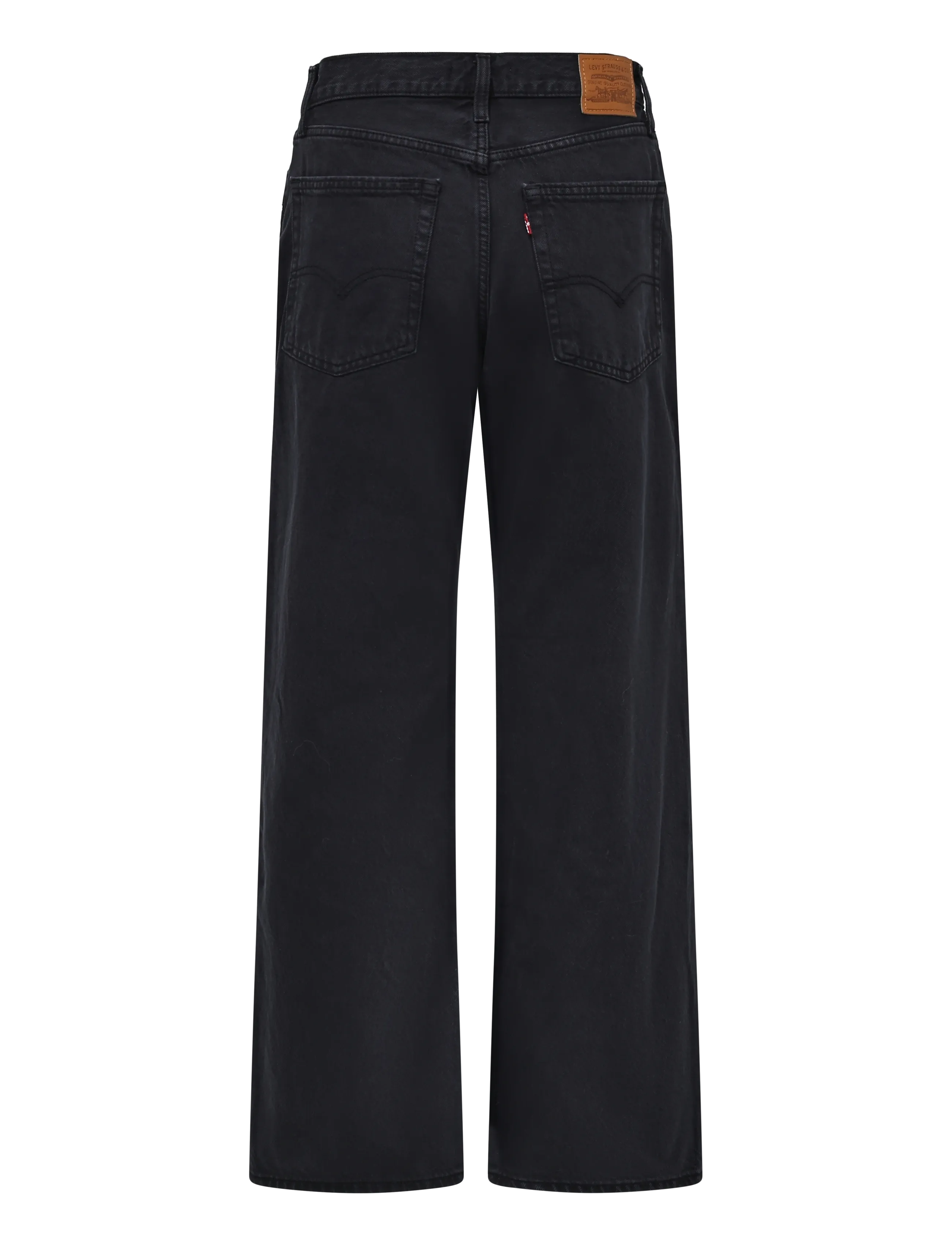 Levi's® - LOOSE BOOT CHIPPED BLACK OYSTE - alt laienevad teksad - blacks - 1