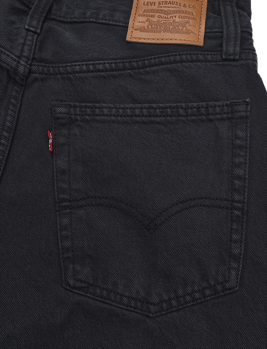 Levi's® - LOOSE BOOT CHIPPED BLACK OYSTE - alt laienevad teksad - blacks - 4