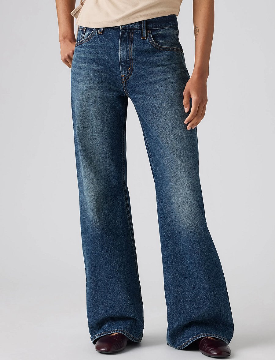 Levi's® - LOOSE BOOT PHOENIX RISING - bootcut-jeans - dark indigo - worn in - 5