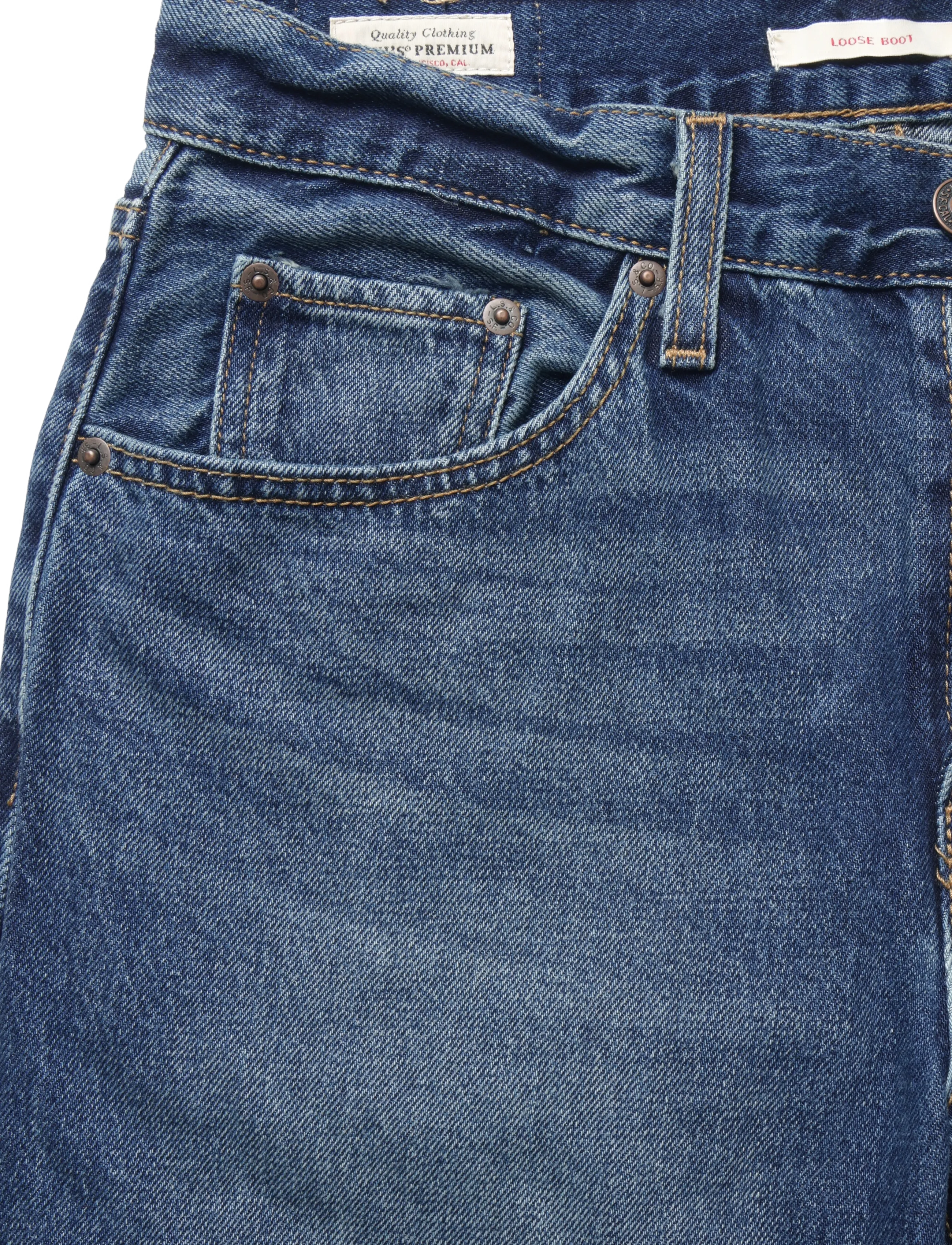 Levi's® - LOOSE BOOT PHOENIX RISING - bootcut-jeans - dark indigo - worn in - 2