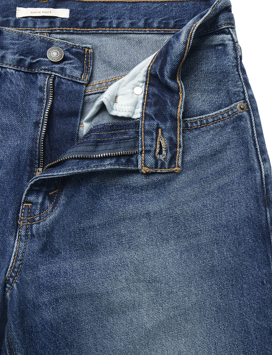 Levi's® - LOOSE BOOT PHOENIX RISING - bootcut-jeans - dark indigo - worn in - 3