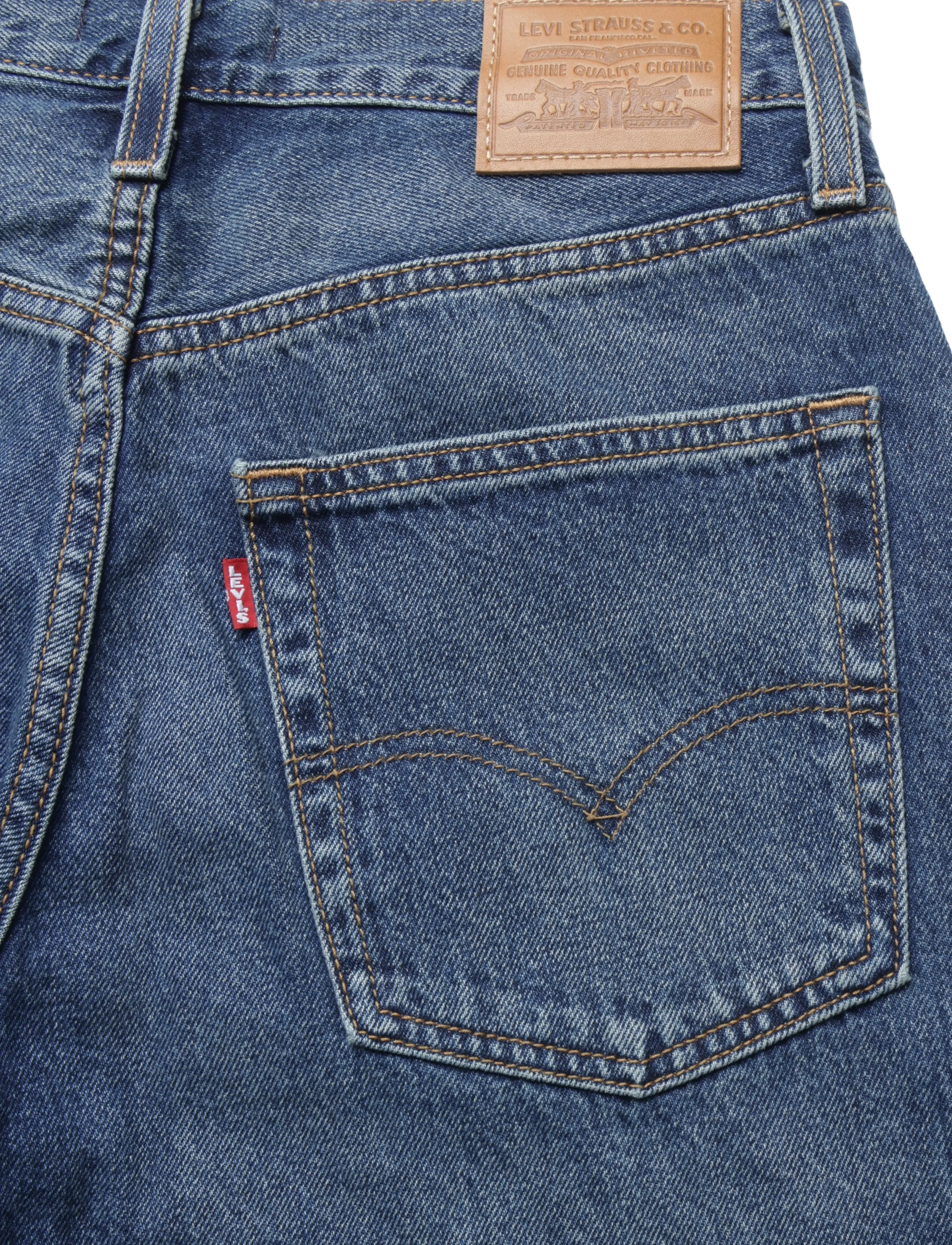 Levi's® - LOOSE BOOT PHOENIX RISING - bootcut-jeans - dark indigo - worn in - 4