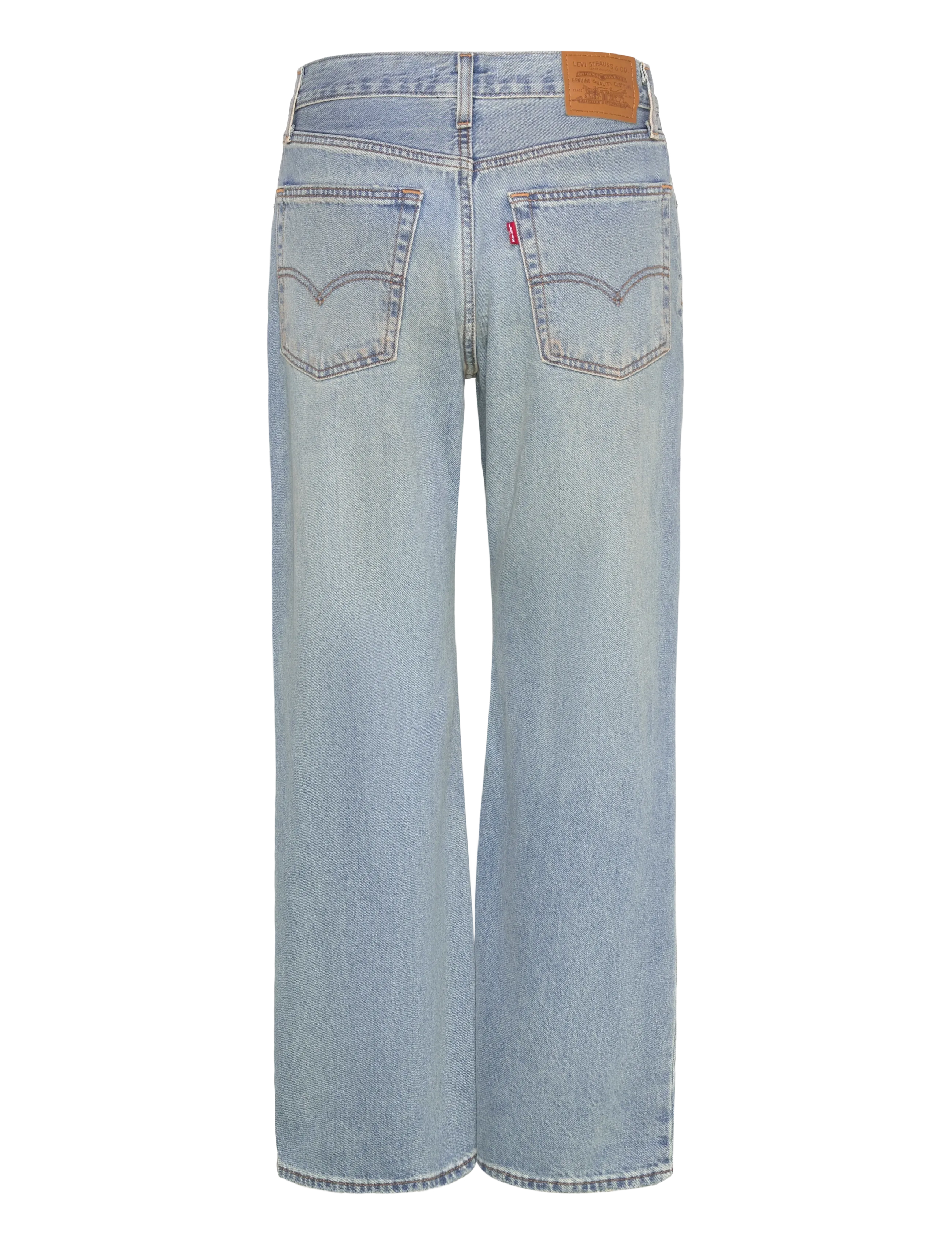 Levi's® - LOOSE BOOT OFF ROADING - bootcut gallabuxur - med indigo - worn in - 2