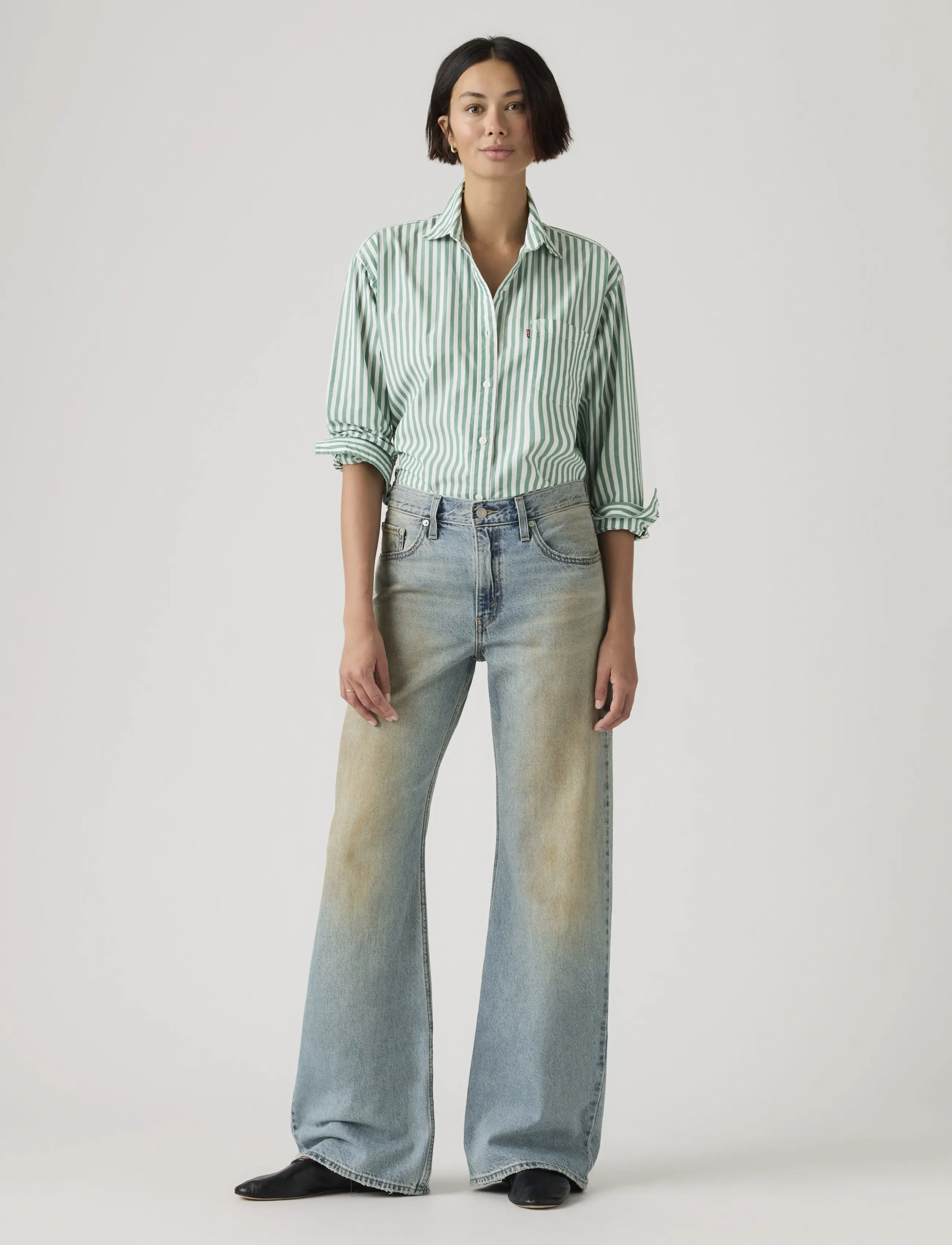 LEVIS ® Loose Boot Off Roading bootcut & flared jeans dam – bild 5