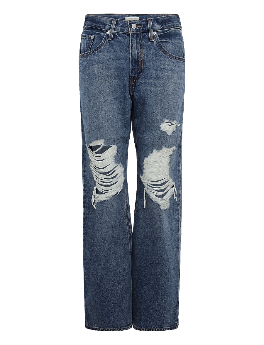 Levi's® - LOOSE BOOT WELL VENTILATED - bootcut-jeans - med indigo - worn in - 0