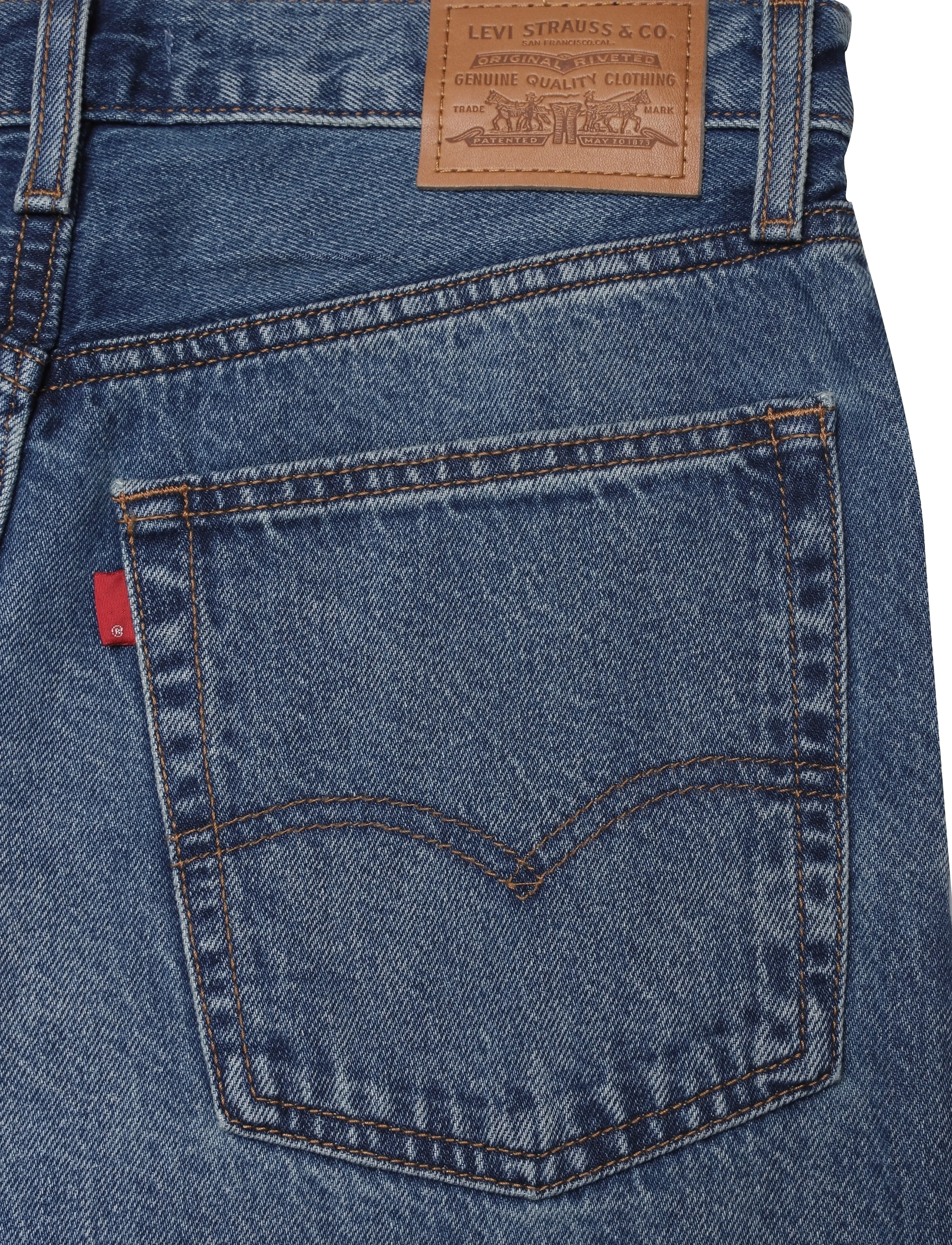 Levi's® - LOOSE BOOT WELL VENTILATED - bootcut-jeans - med indigo - worn in - 4