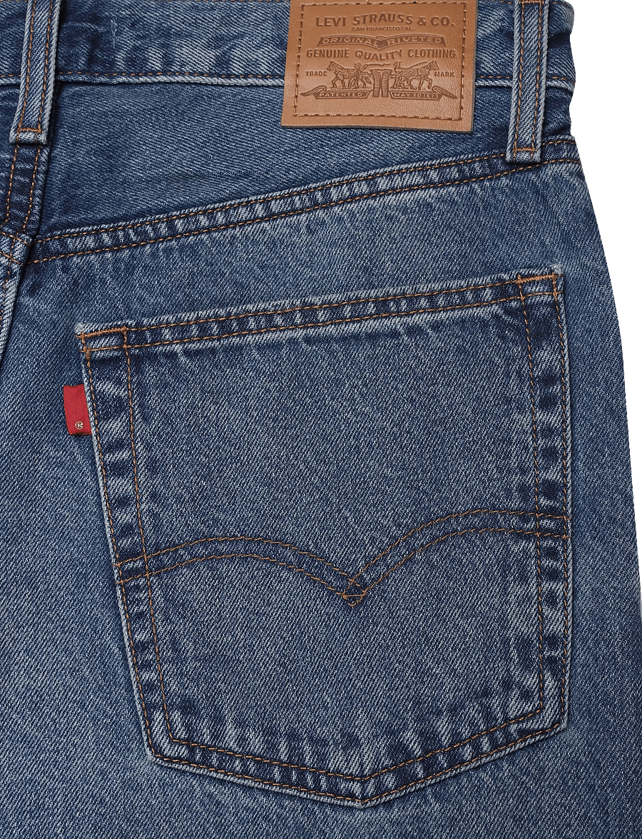 Levi's® - LOOSE BOOT WELL VENTILATED - bootcut-jeans - med indigo - worn in - 4