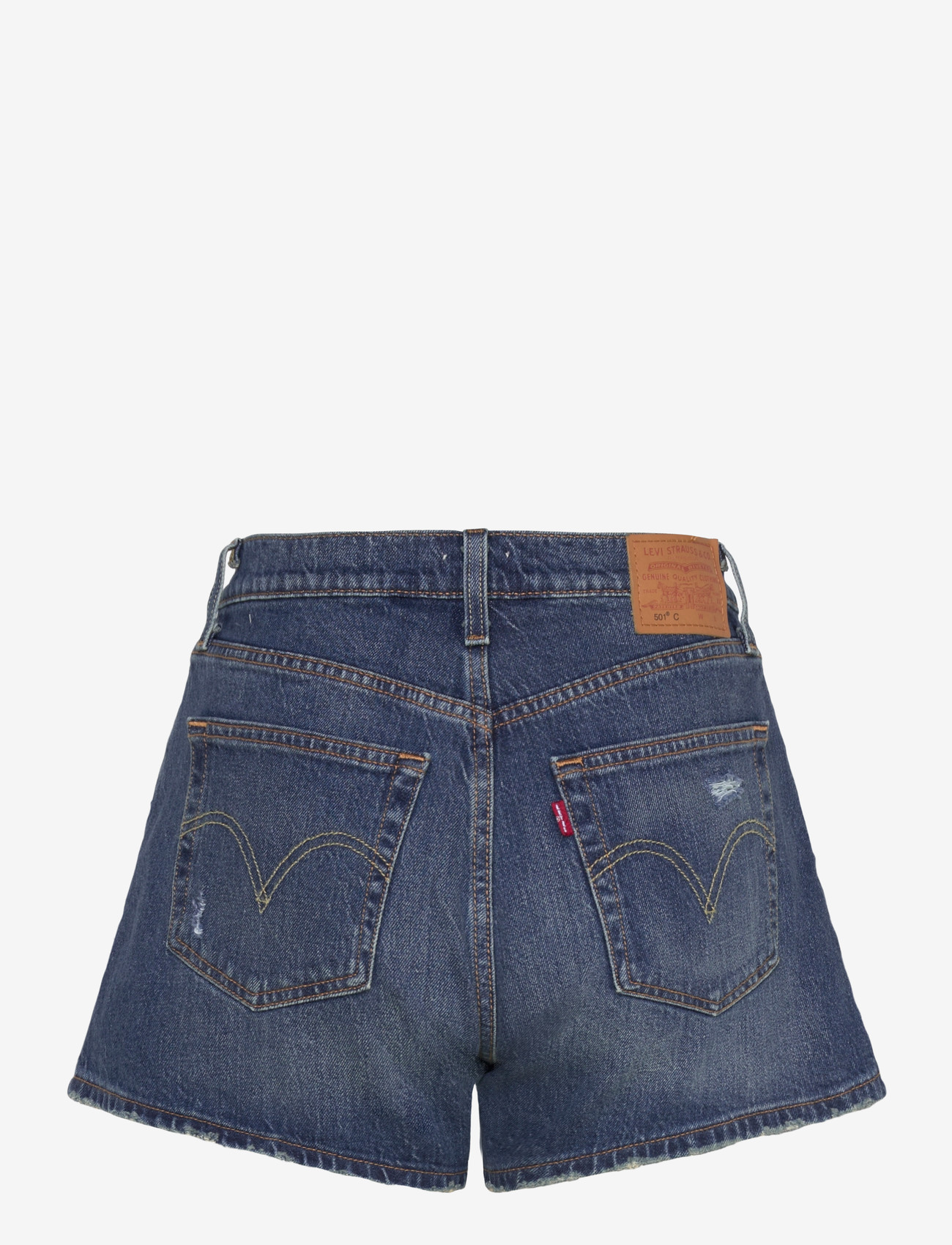 Levi's® - 501 CURVE SHORT HAPPY VIBES CU - jeansshorts - dark indigo - worn in - 2