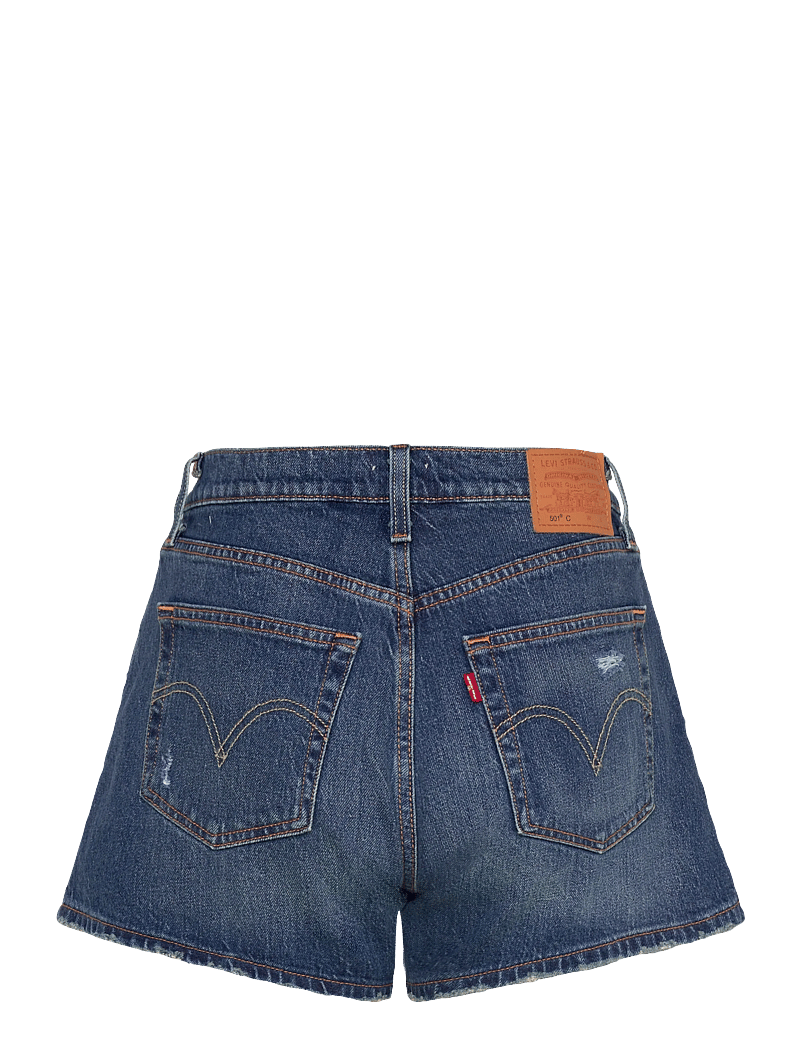 Levi's® - 501 CURVE SHORT HAPPY VIBES CU - jeansshorts - dark indigo - worn in - 2