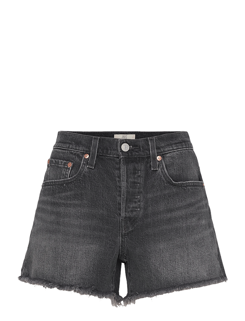 Levi's® - 501 CURVE SHORT STEP ON IT - jeansshorts - blacks - 1