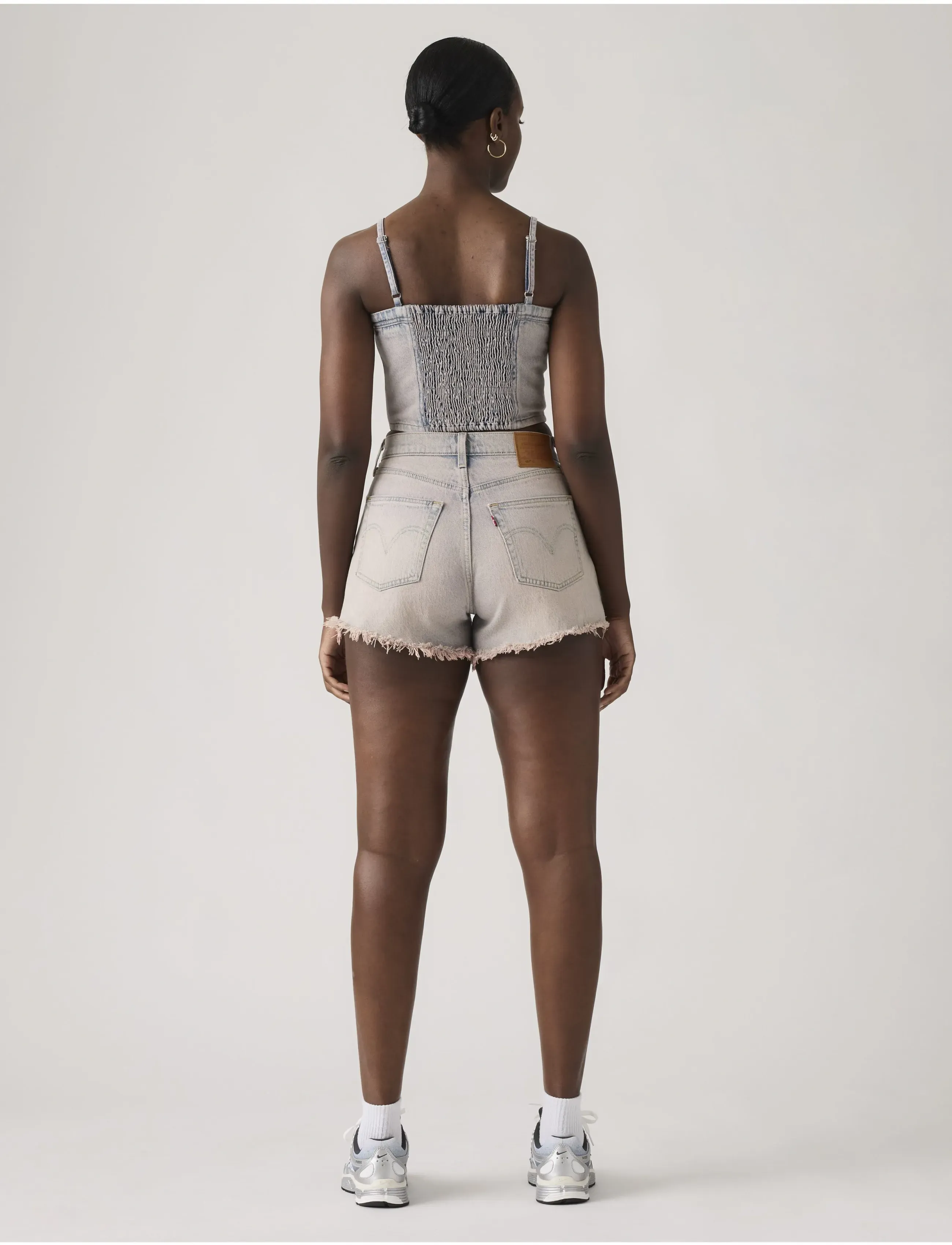 Levi's® - 501 CURVE SHORT ROSE UP RAW HE - gallastuttbuxur - pinks - 4