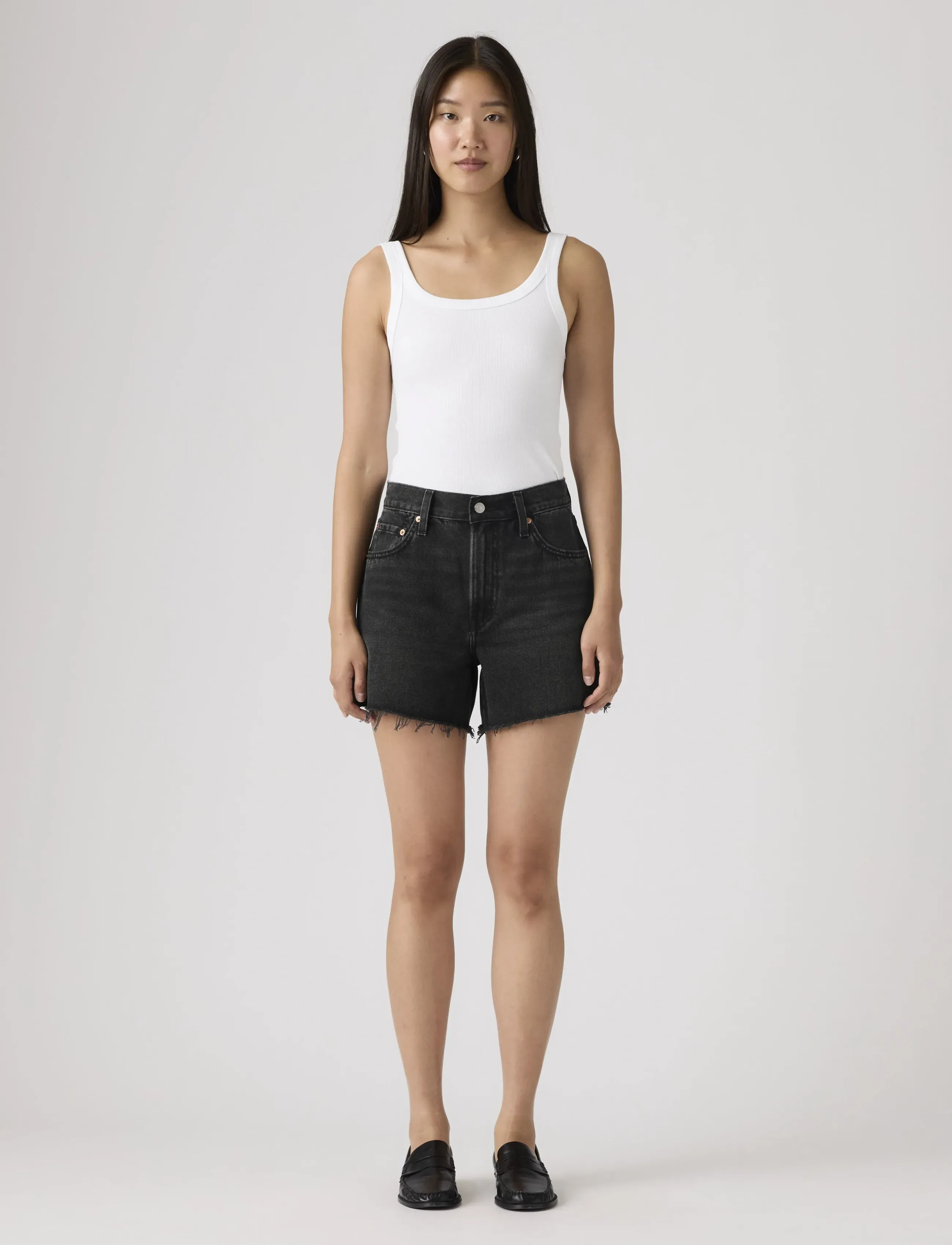 LEVIS ® Jeans 'Ribcage Shorts' dam – bild 6