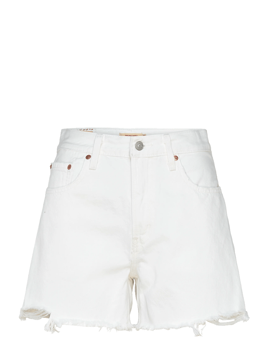 Levi's® - RIBCAGE SHORT ZIP TOOTH FAIRY - lühikesed teksapüksid - whites - 1