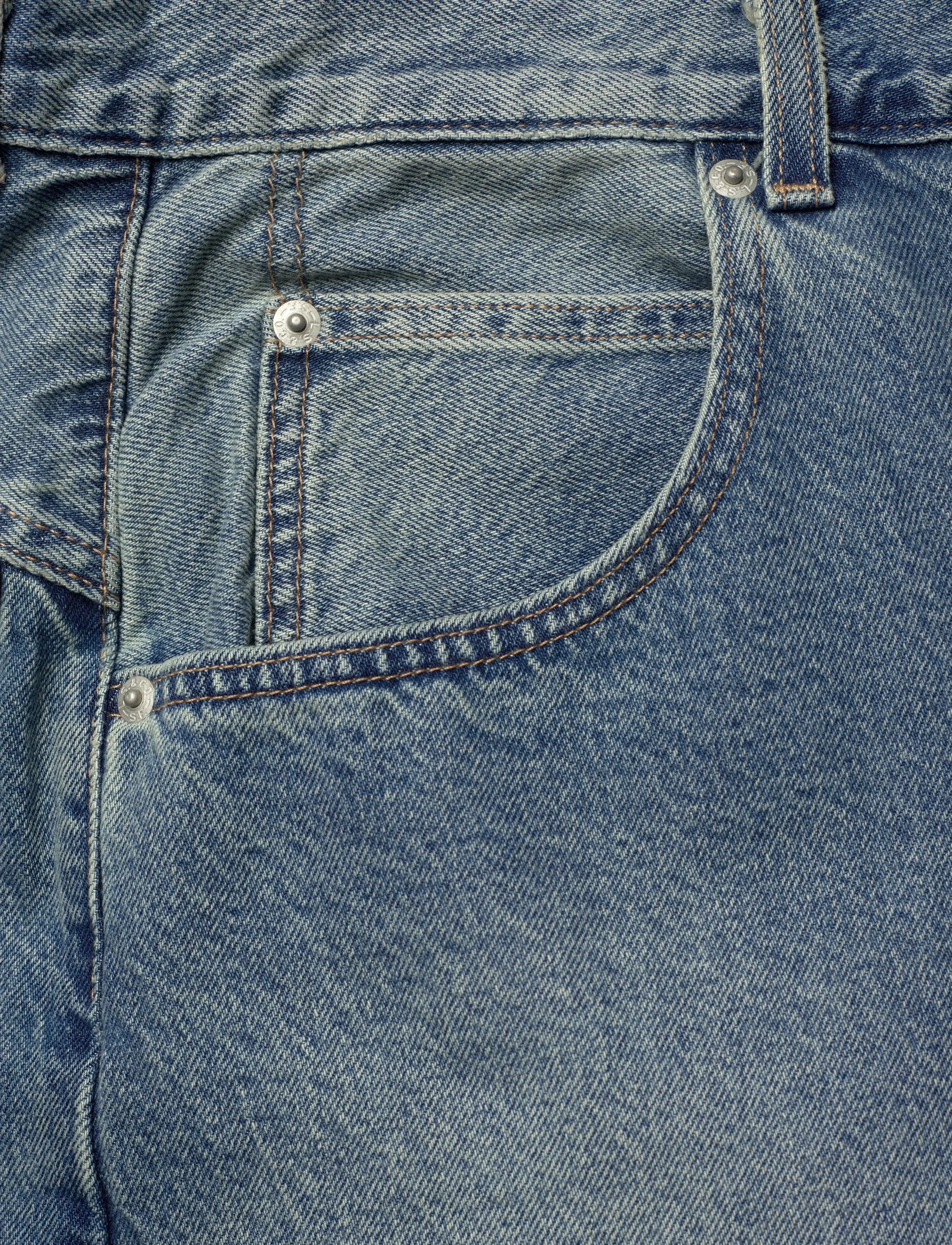 Levi's® - SUPER BAGGY JORT HAZY TIMES - jorts - med indigo - worn in - 2