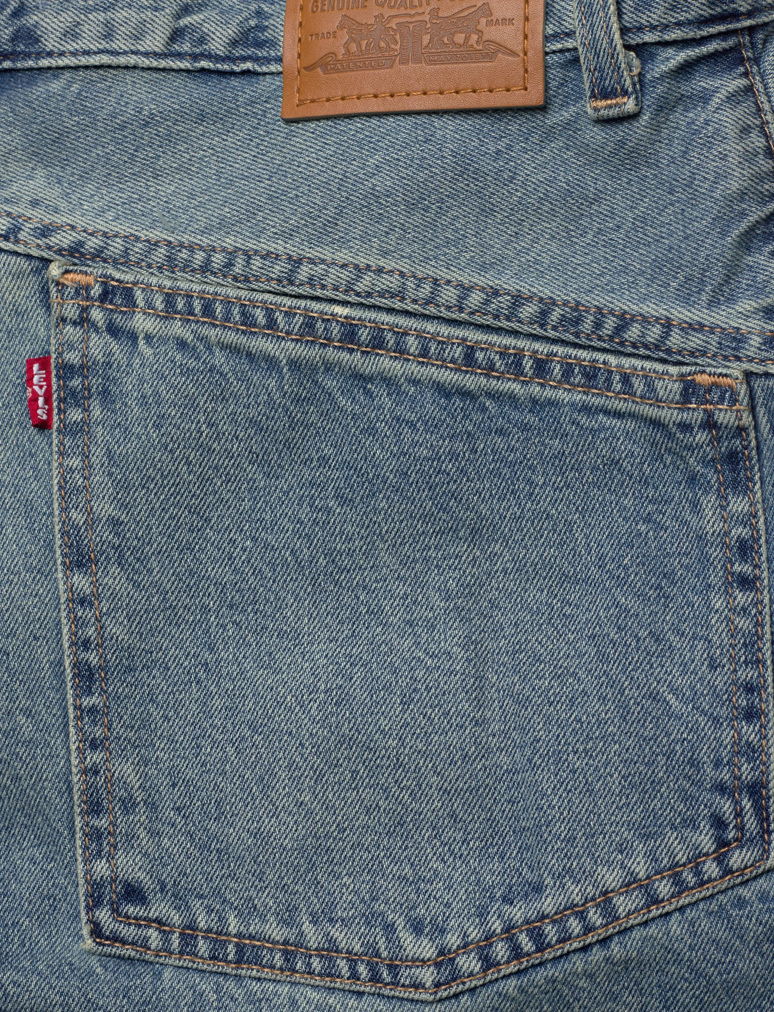 Levi's® - SUPER BAGGY JORT HAZY TIMES - jorts - med indigo - worn in - 4