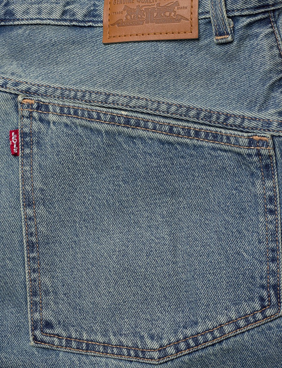 Levi's® - SUPER BAGGY JORT HAZY TIMES - jeansshorts - med indigo - worn in - 4