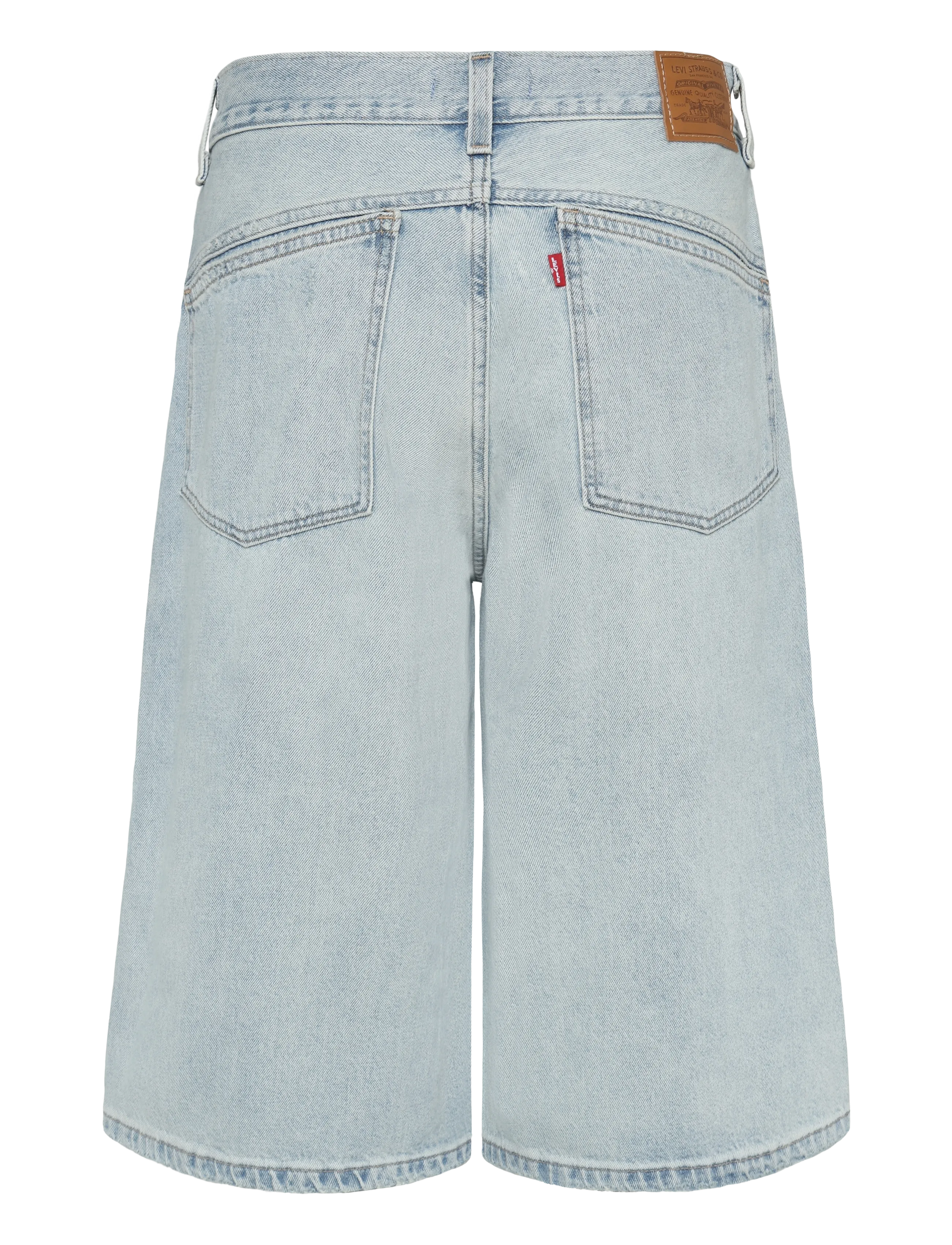 Levi's® - SUPER BAGGY JORT SOUTH CITY - jorts - med indigo - worn in - 2