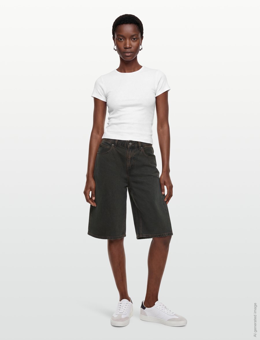 Levi's® - SUPER BAGGY JORT OVER A CUP PS - jorts - browns - 0