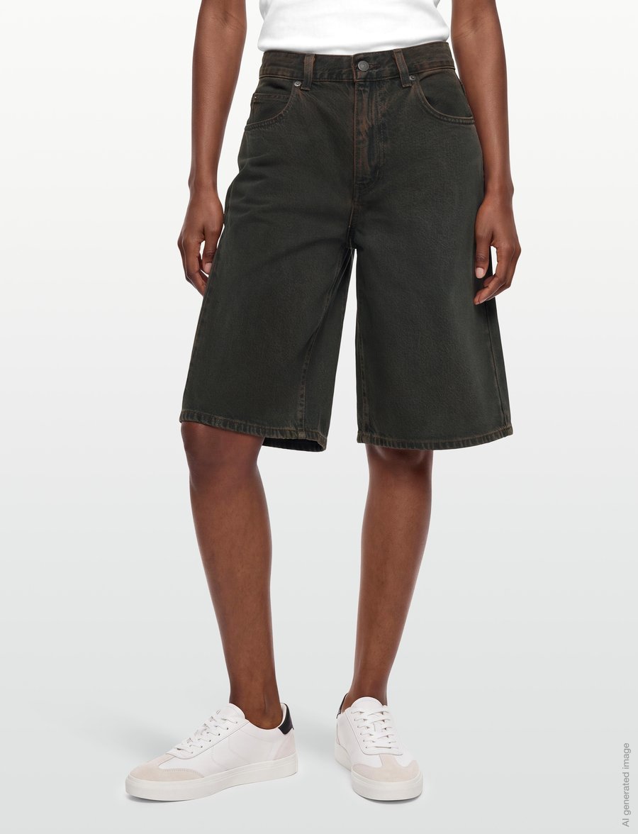 Levi's® - SUPER BAGGY JORT OVER A CUP PS - jorts - browns - 3