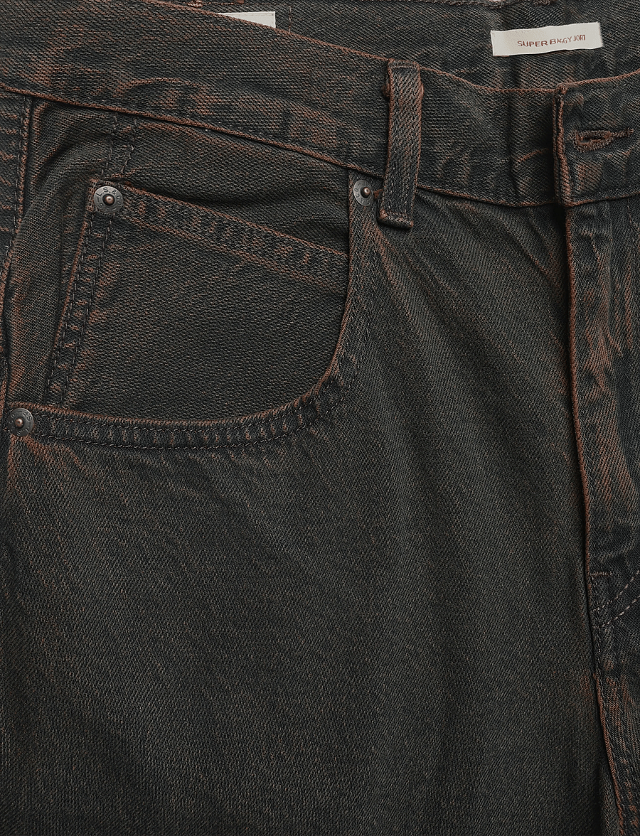 Levi's® - SUPER BAGGY JORT OVER A CUP PS - jorts - browns - 4