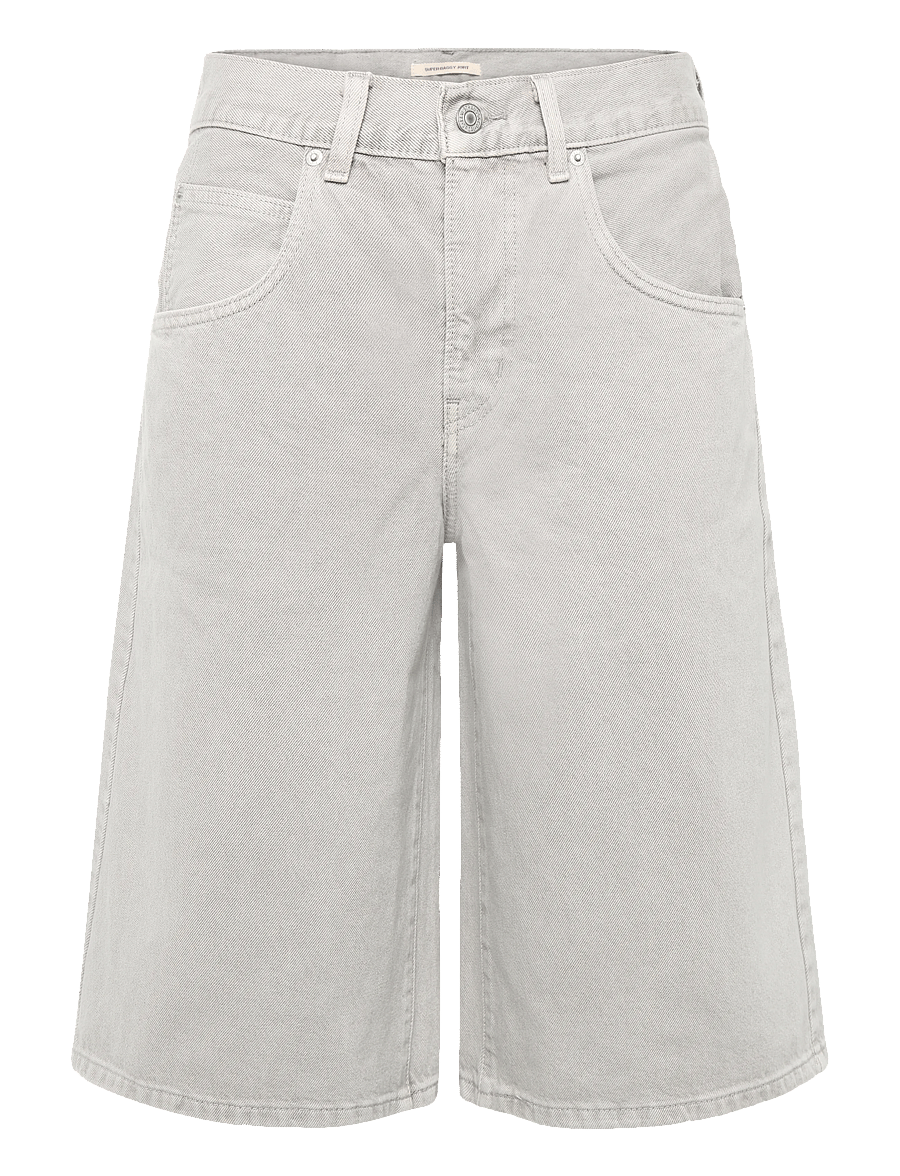 Levi's® - SUPER BAGGY JORT PEBBLED PATH - jorts - greys - 1