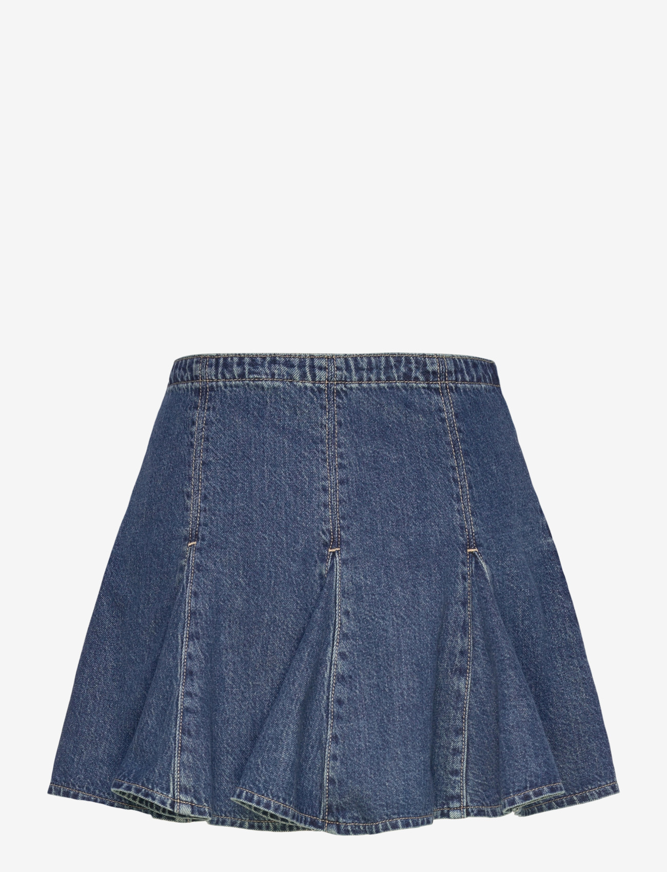 Levi's® - GODET MINI SKIRT FELL OFF STON - džinsa svārki - dark indigo - flat finish - 2