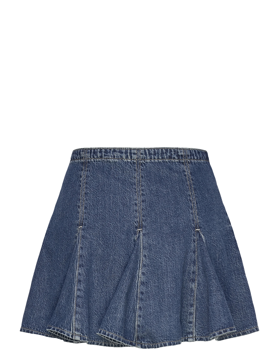 Levi's® - GODET MINI SKIRT FELL OFF STON - jeansröcke - dark indigo - flat finish - 2