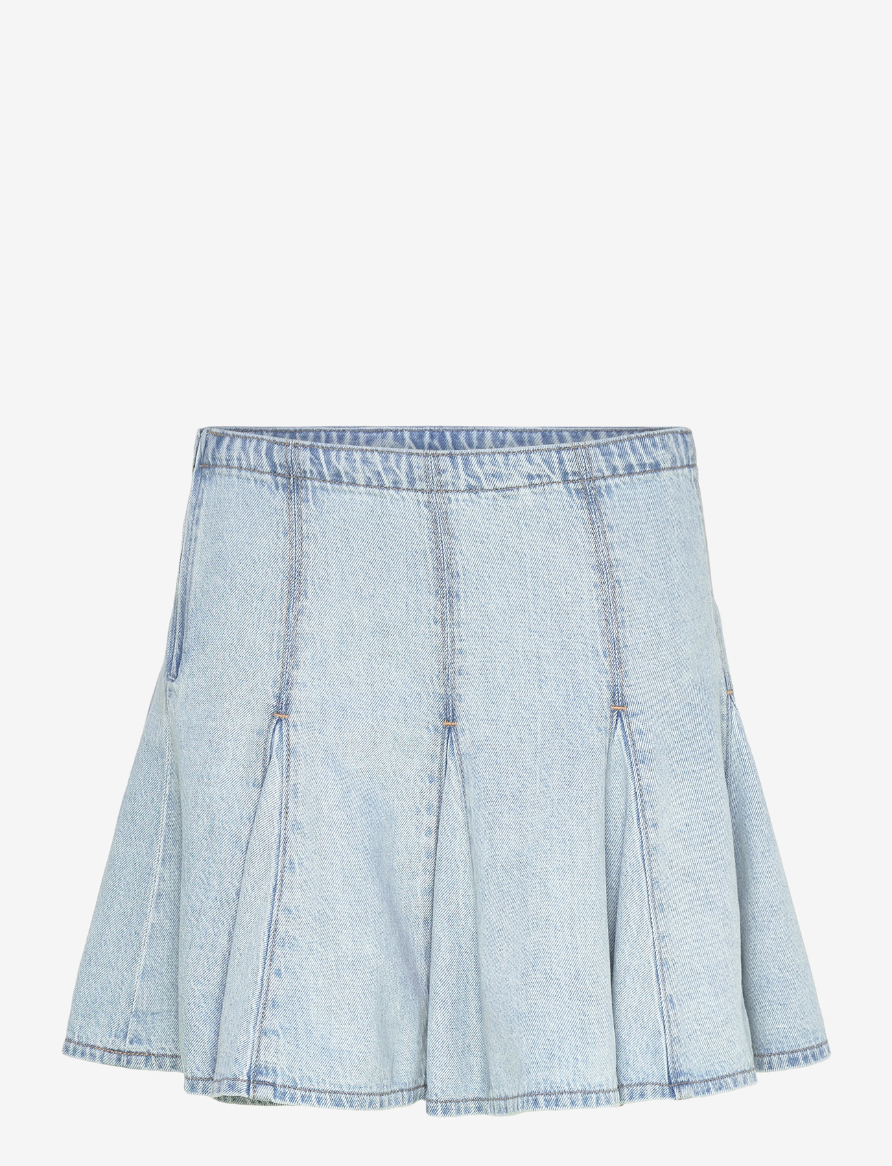 Levi's® - GODET MINI SKIRT OF COURSE STO - plisserade kjolar - med indigo - flat finish - 0