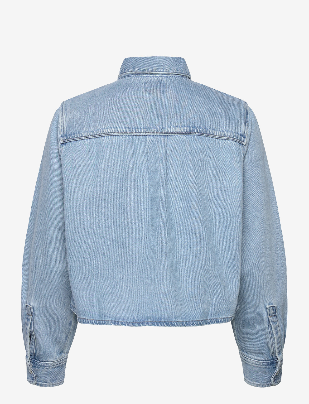 Levi's® - LOGAN TENCEL SHACKET TENCEL BL - jeansjacken - light indigo - worn in - 2