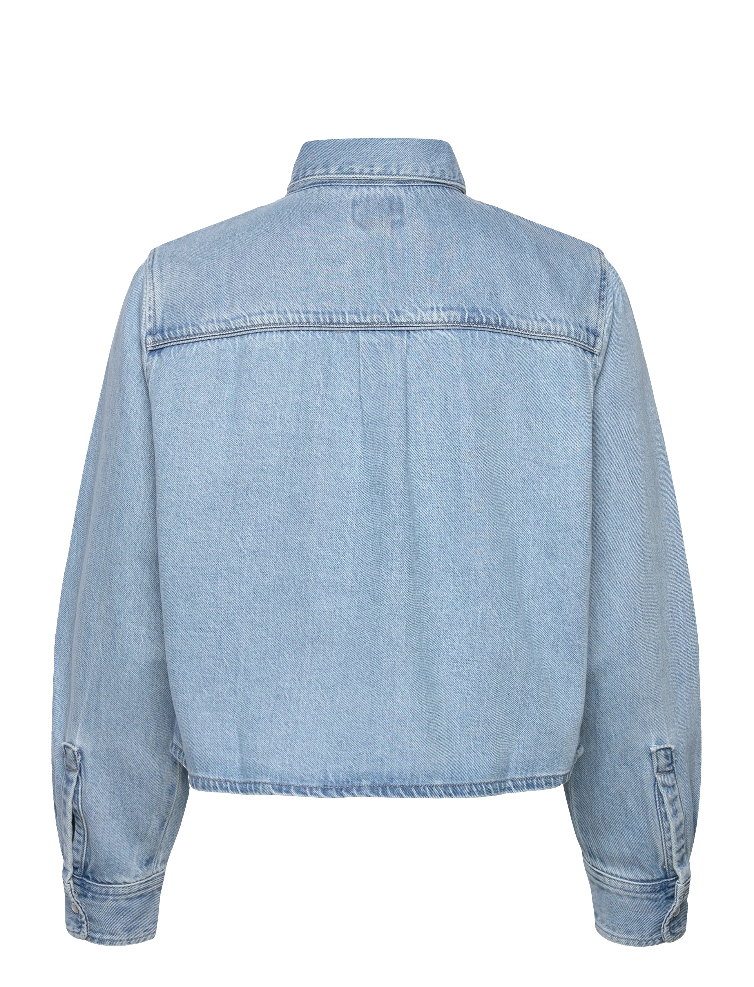 Levi's® - LOGAN TENCEL SHACKET TENCEL BL - frühlingsjacken - light indigo - worn in - 2